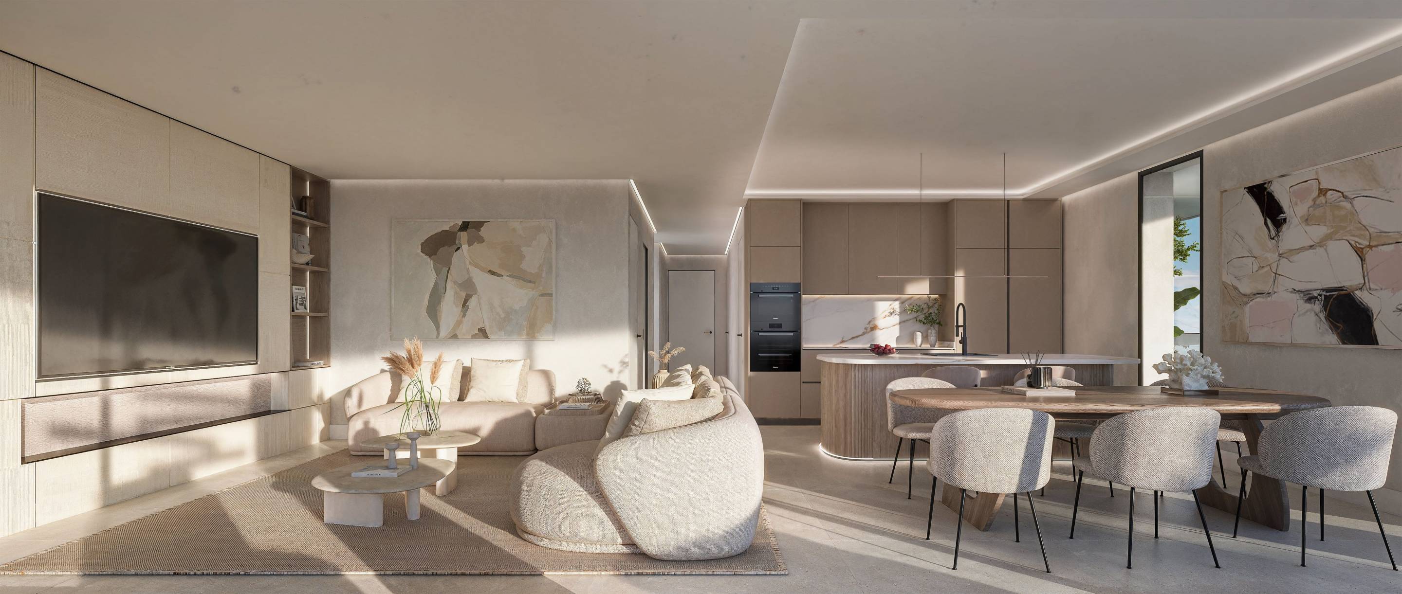 Built-in wardrobes in master bedroom, Los Flamingos, Estepona