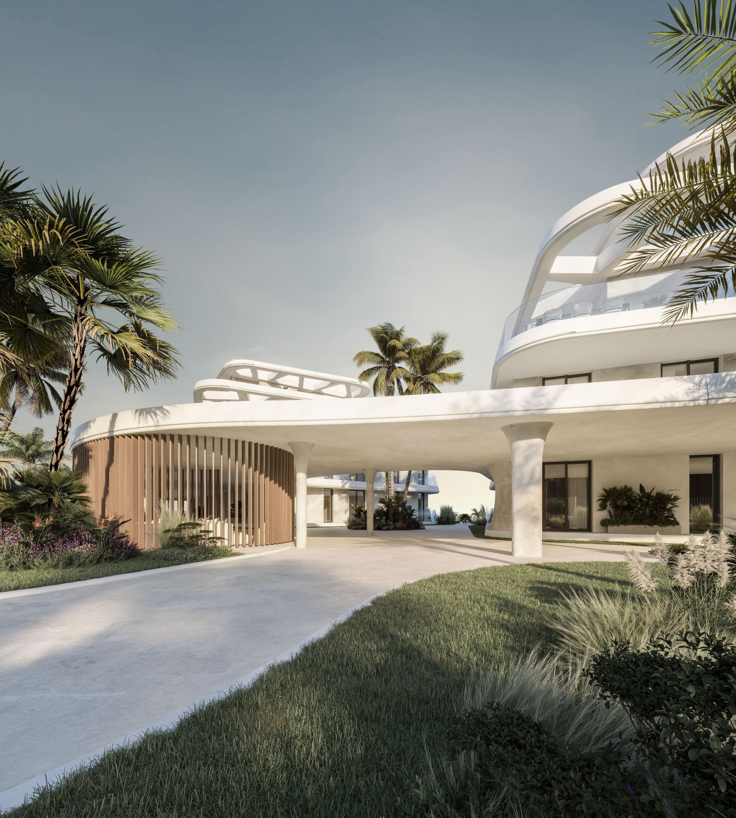 Living room interior with floor-to-ceiling glazing, Los Flamingos, Estepona