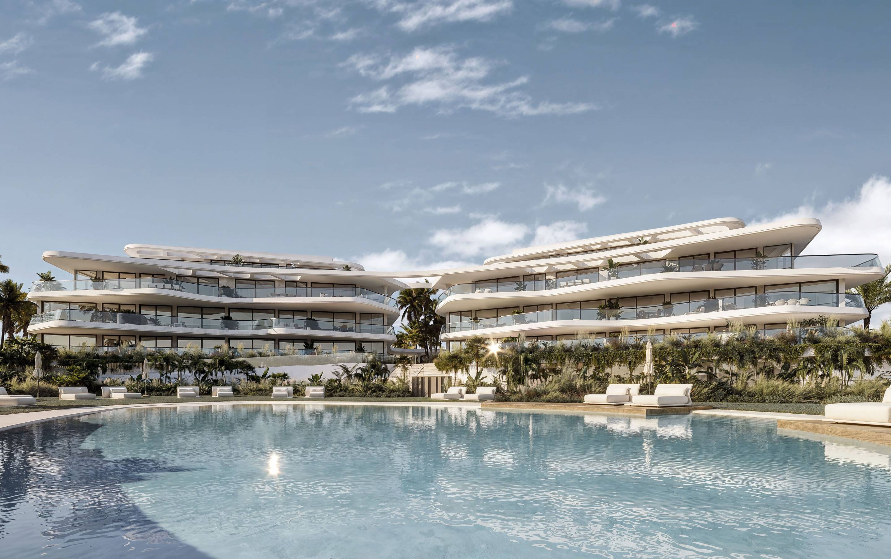 Second bathroom in 3-bedroom apartment, Los Flamingos, Estepona