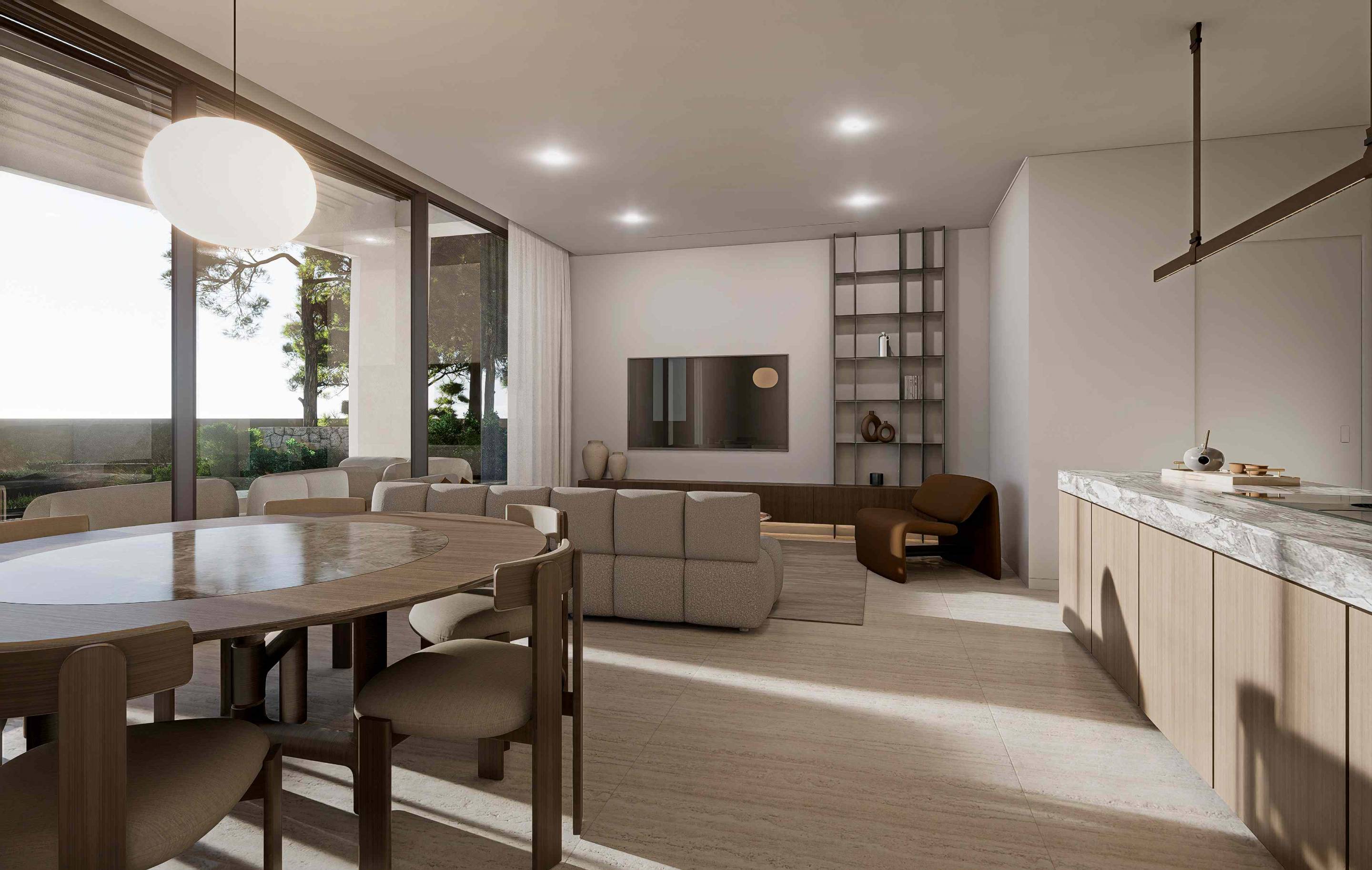 Private pool within 936m2 plot, new-build villa Las Colinas Golf