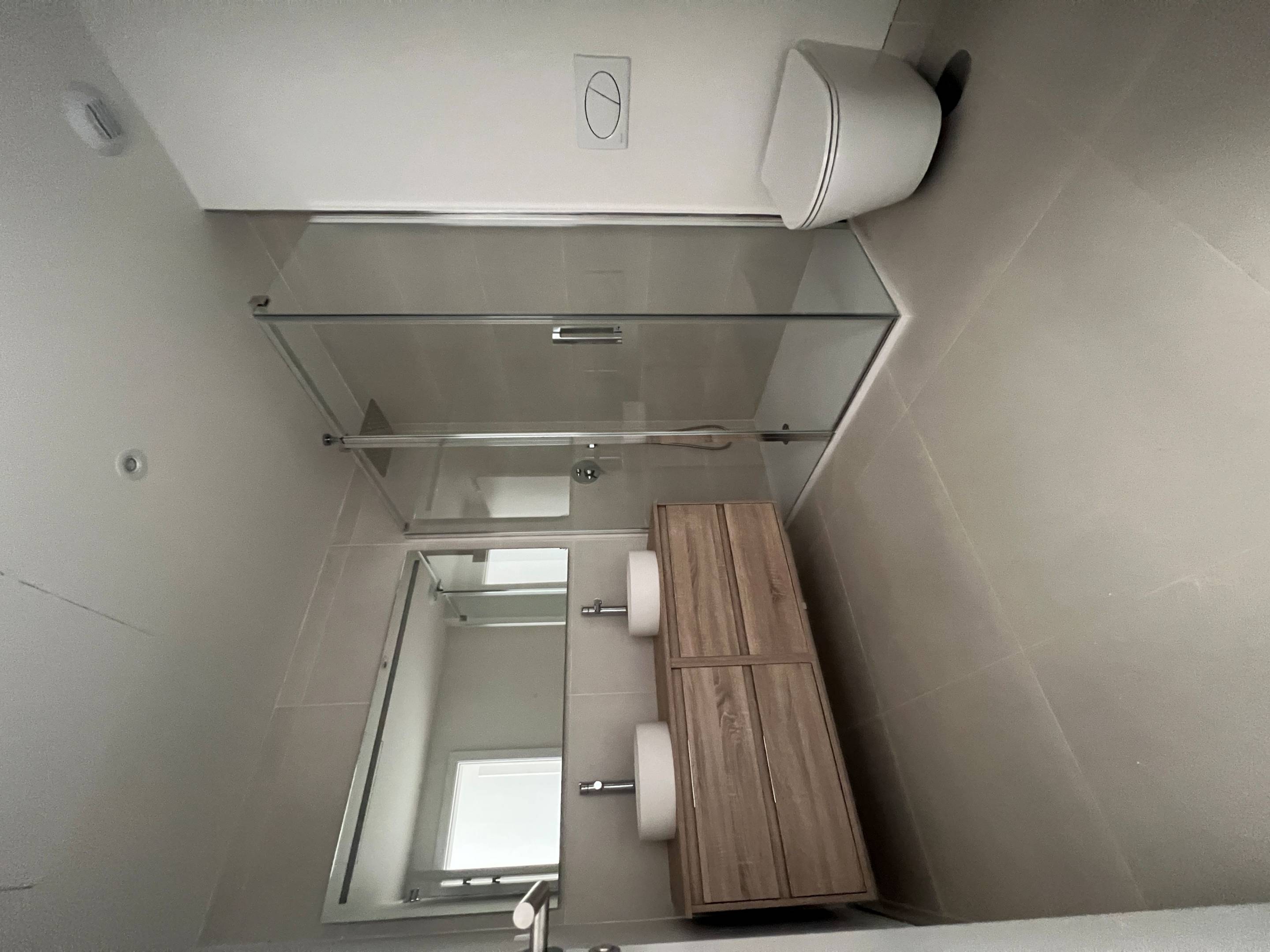 Kitchen with integrated appliances and porcelain stoneware flooring in penthouse, El Higuerón