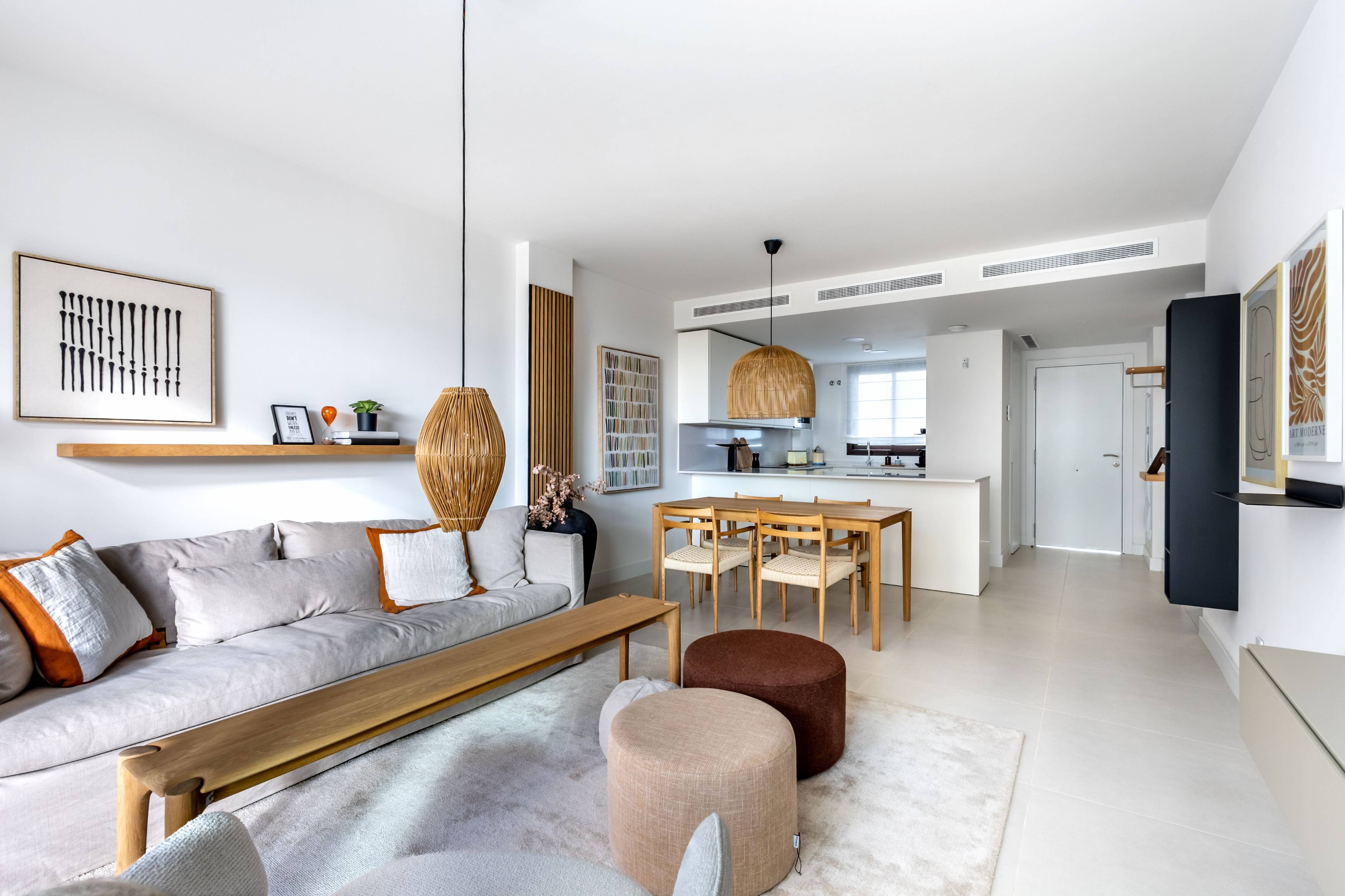 Bathroom with contemporary fittings, new-build penthouse El Higuerón Fuengirola