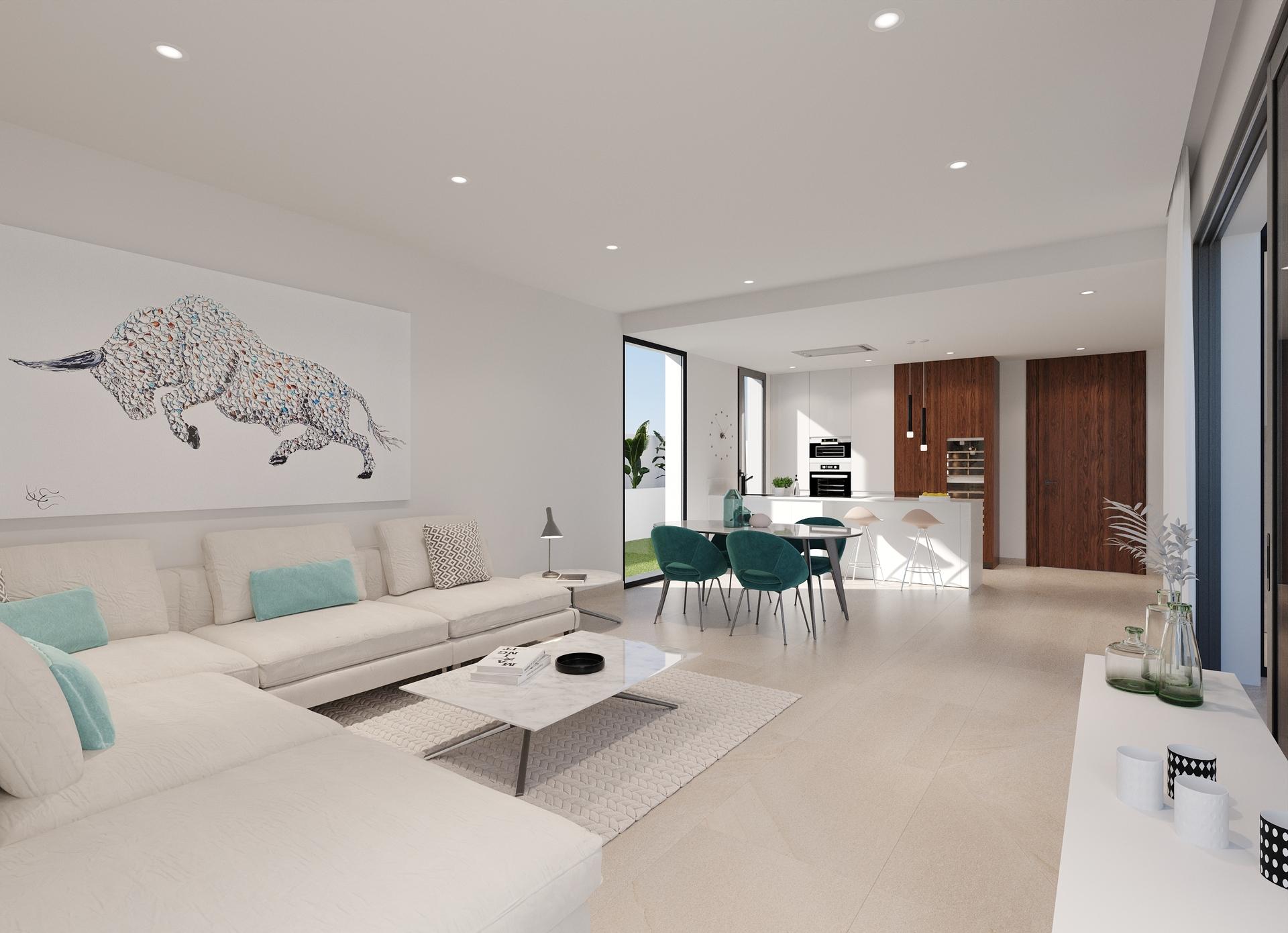 Third bedroom in 3-bedroom new-build villa, Finestrat Hills