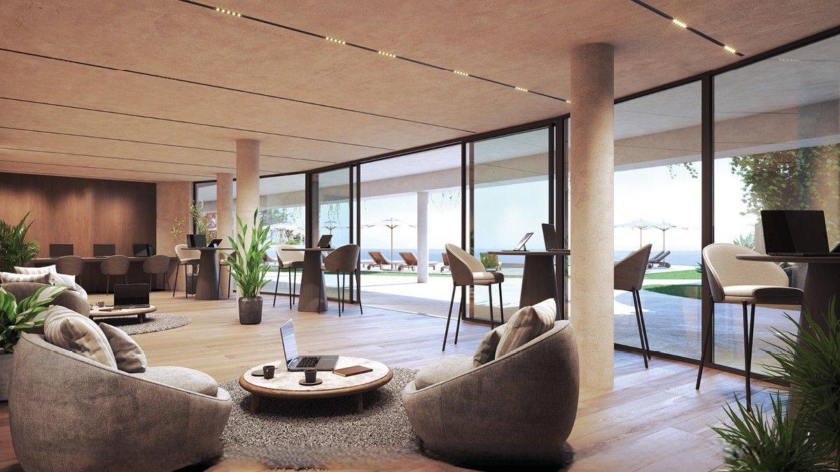 Solarium level with open rooftop space in new-build townhouse, El Higuerón, Fuengirola