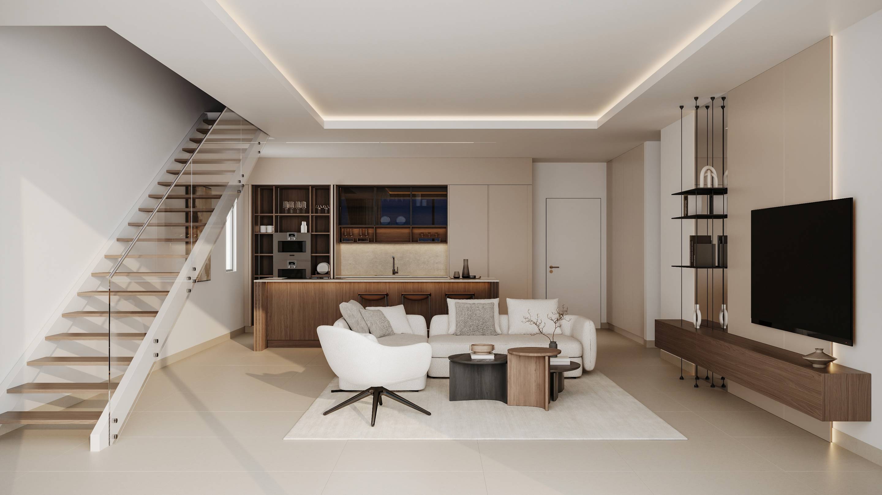 Terrace with outdoor furniture at ground-floor bungalow, San Pedro, Marbella