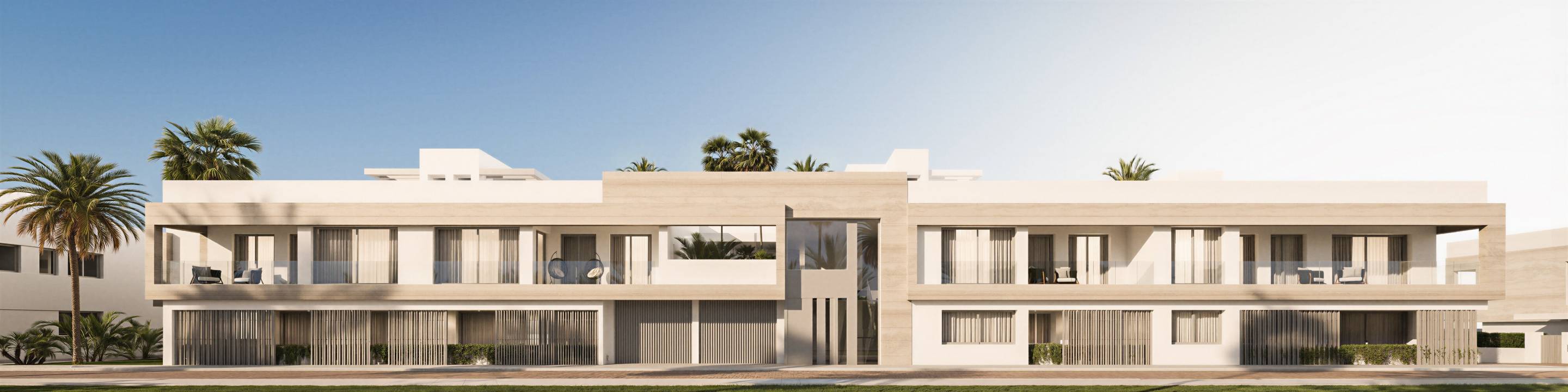 Second bedroom in ground-floor new-build bungalow, San Pedro, Marbella