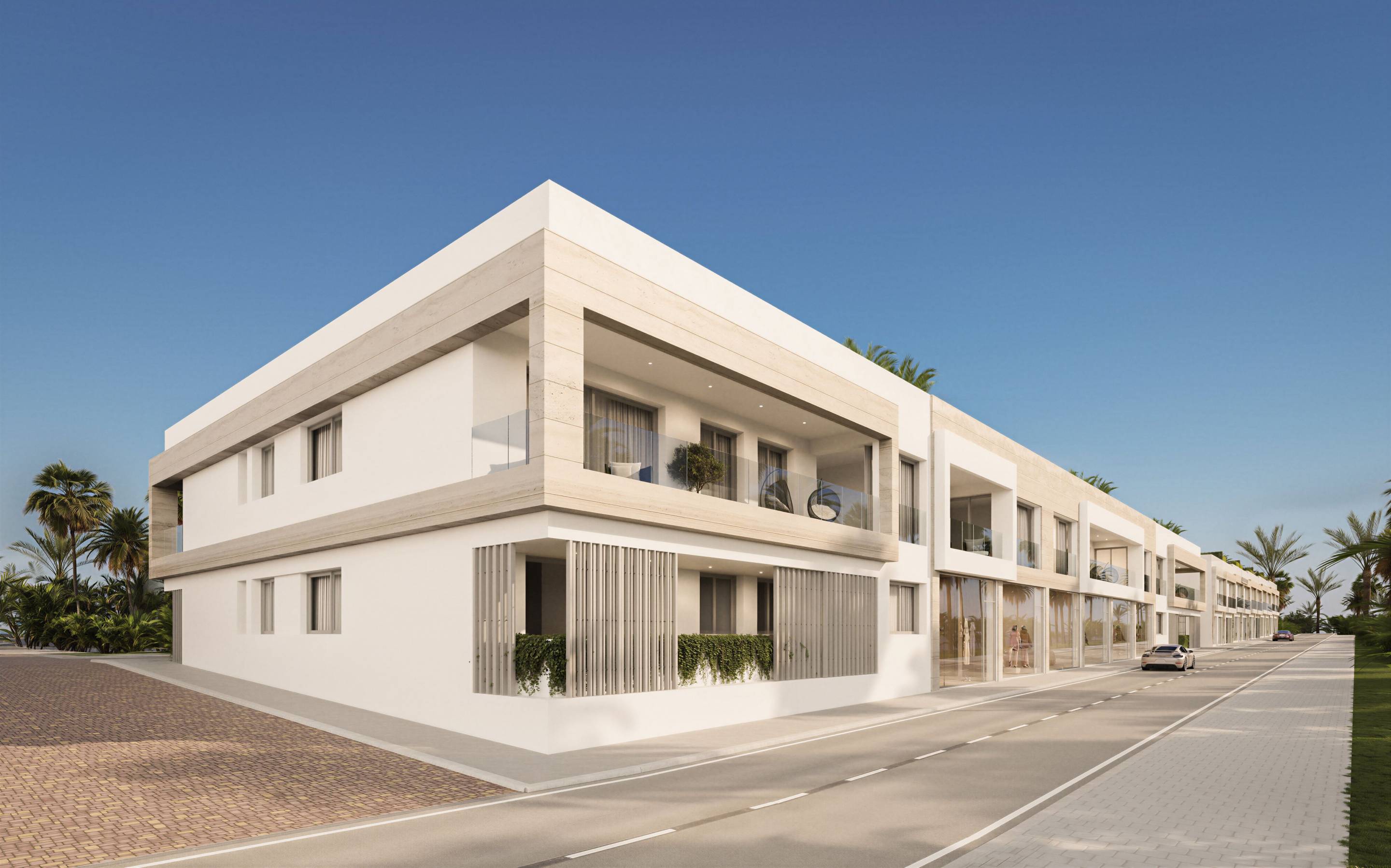 Second bathroom in 2-bedroom new-build bungalow, San Pedro, Marbella