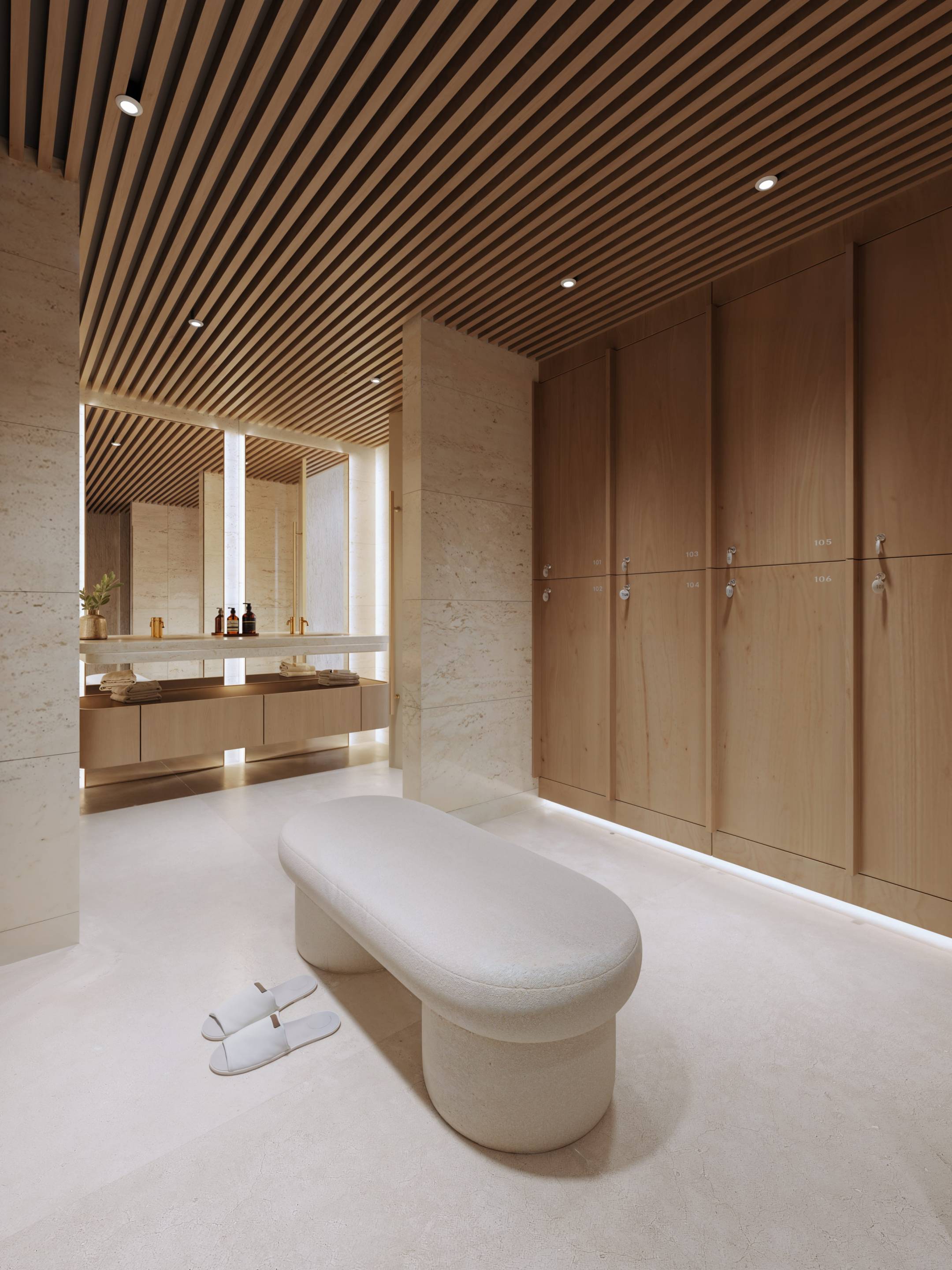 En-suite bathroom in 3-bedroom new-build penthouse, Nueva Milla De Oro, Estepona
