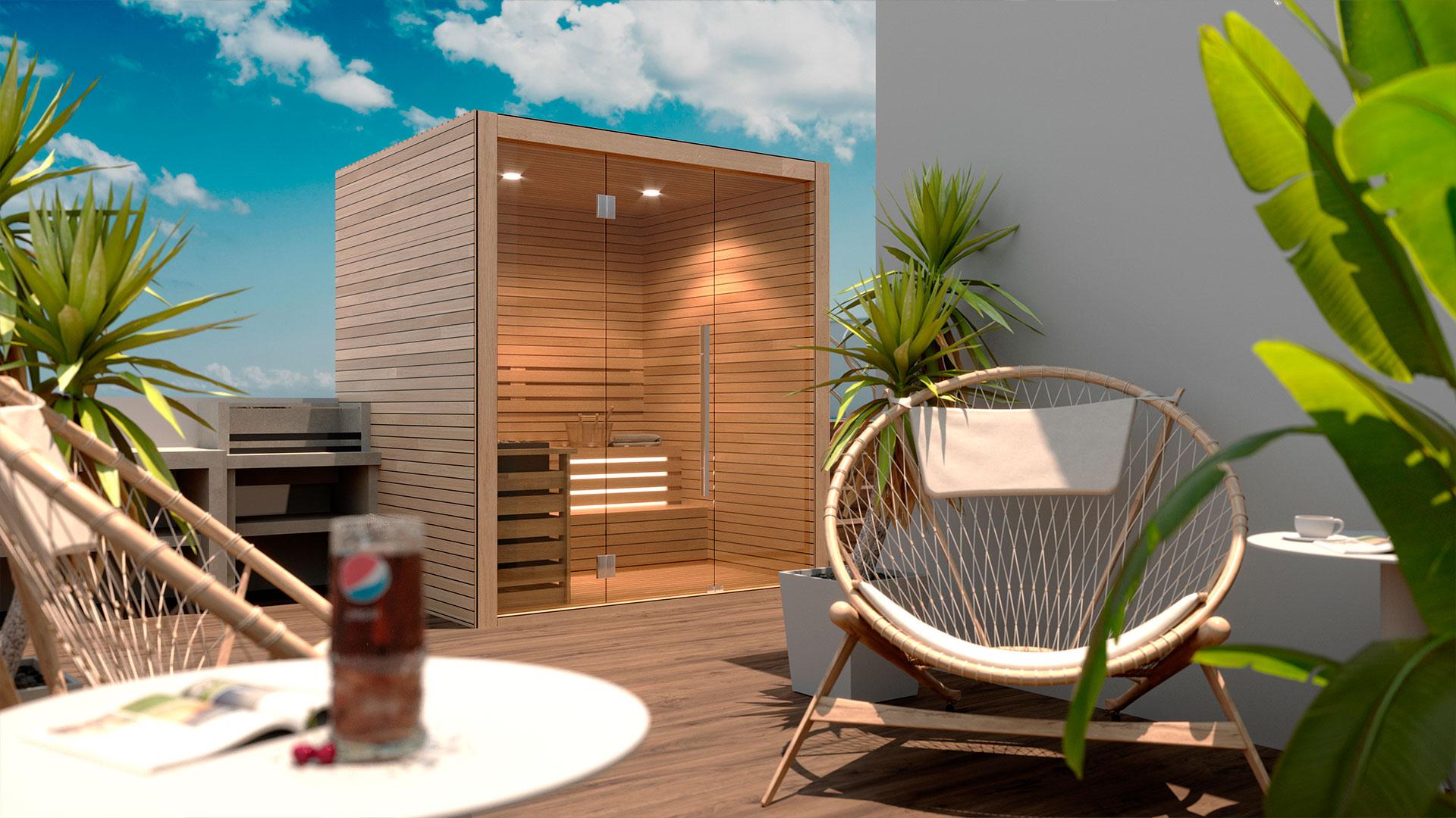 Interior hallway of 1-bedroom penthouse in Centro, Torrevieja