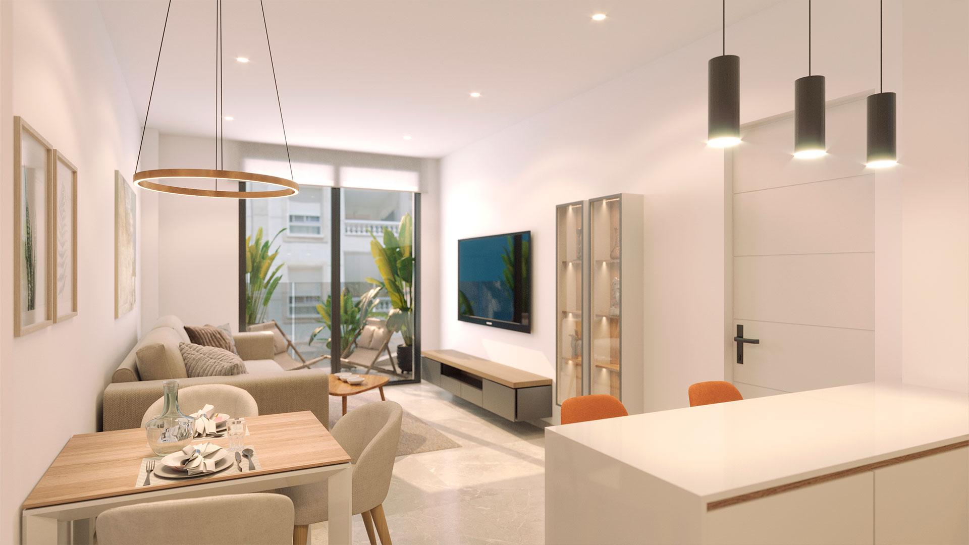 Shared corridor on penthouse floor, Centro, Torrevieja