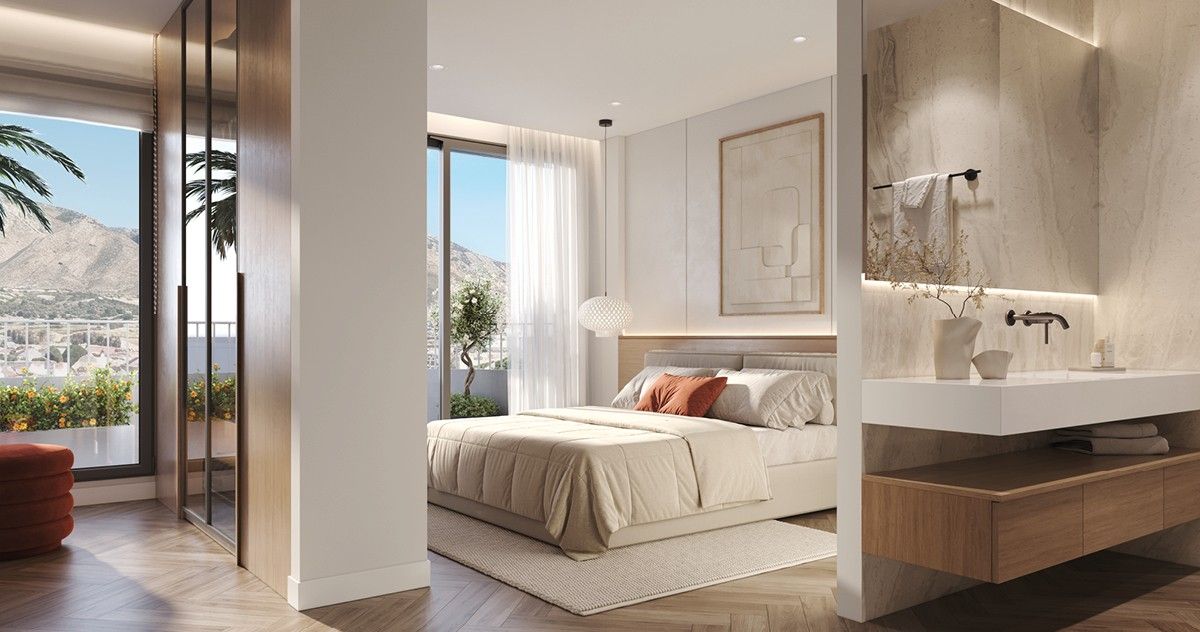 Community gym in new-build residential complex, El Pinillo, Torremolinos