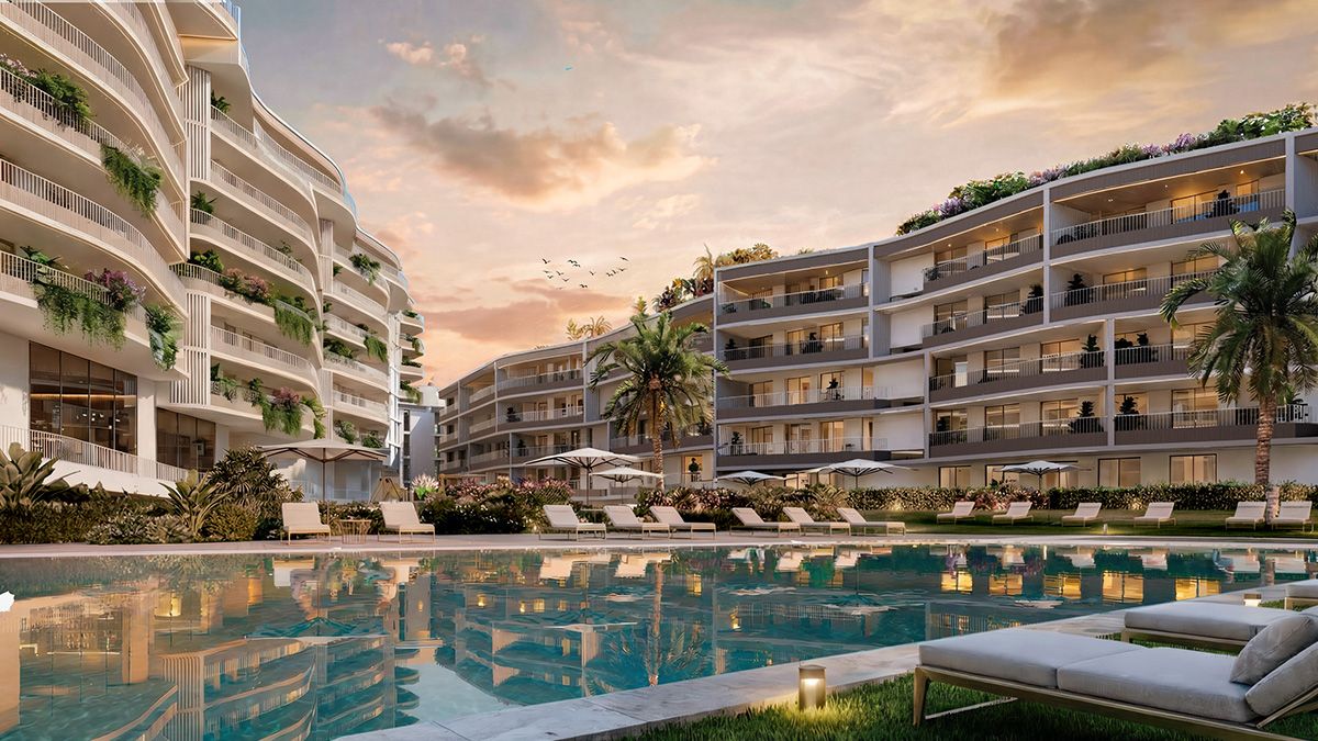 Private solarium terrace on upper level of penthouse, El Pinillo, Torremolinos