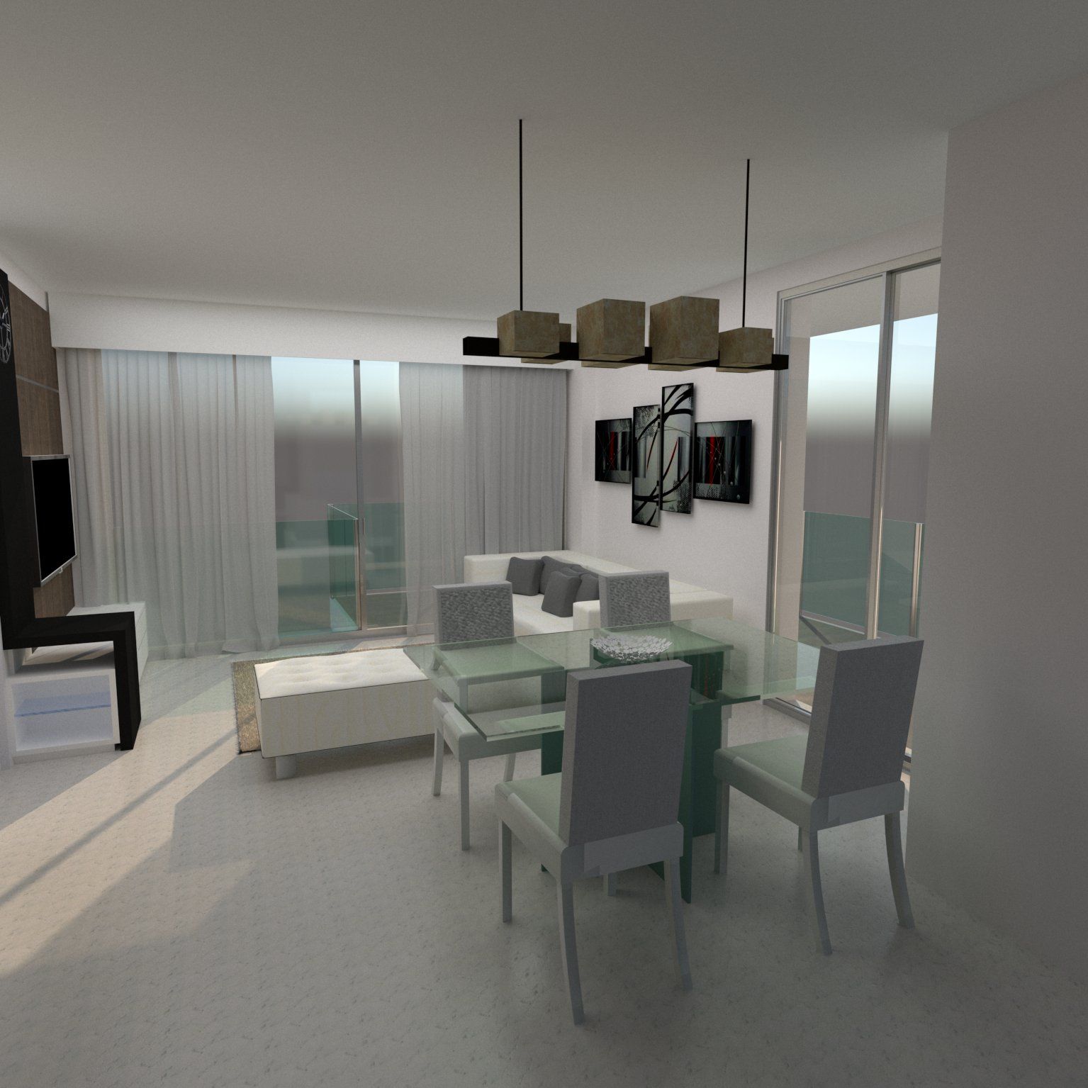 Storage cage in basement of apartment complex, Seascape Resort, Finestrat