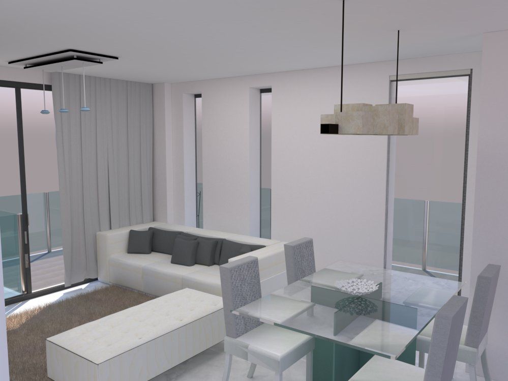 Communal pool area within Seascape Resort development, Finestrat