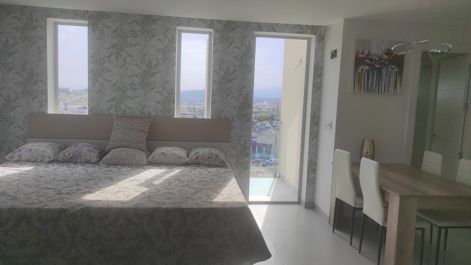 Main bedroom in 2-bedroom apartment, Seascape Resort, Finestrat
