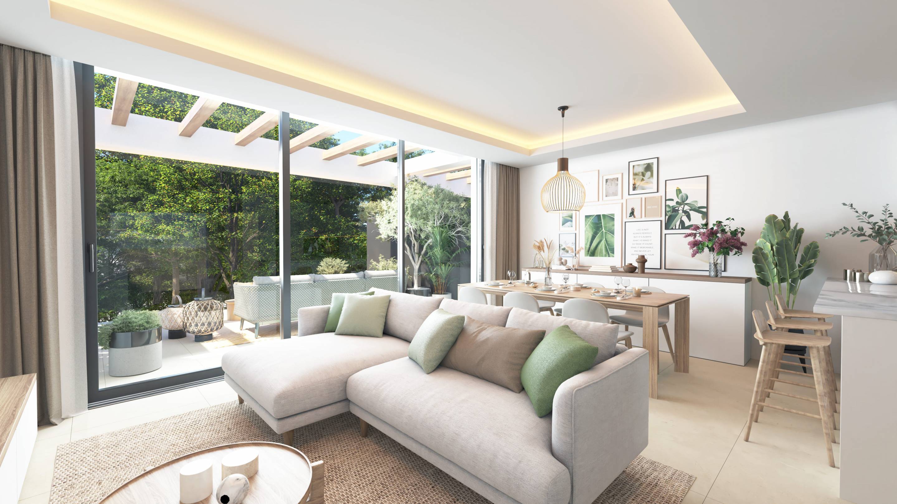 Third bedroom in new-build townhouse, Calaburra, Mijas