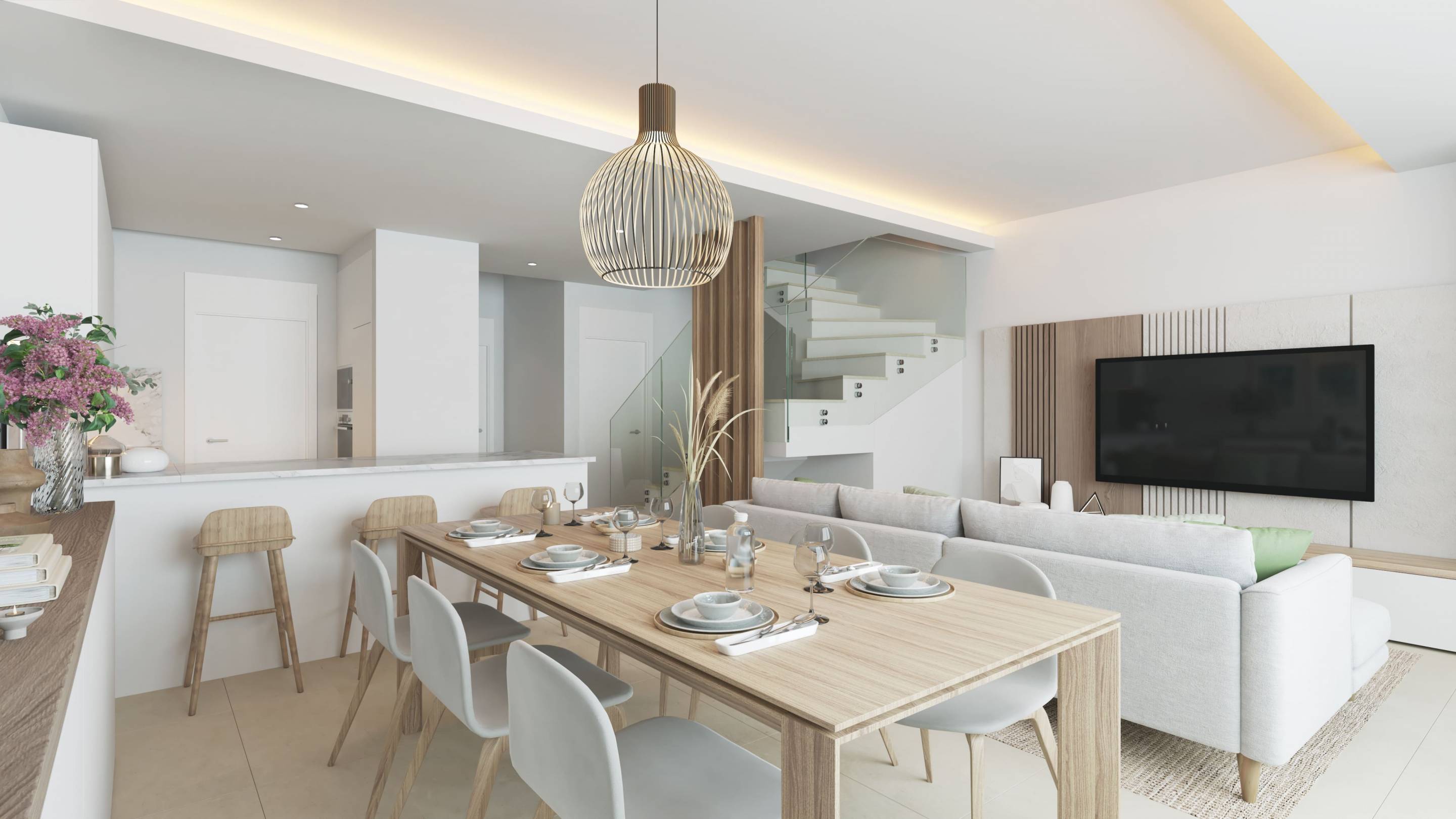 Second bathroom in new-build townhouse, Calaburra, Mijas