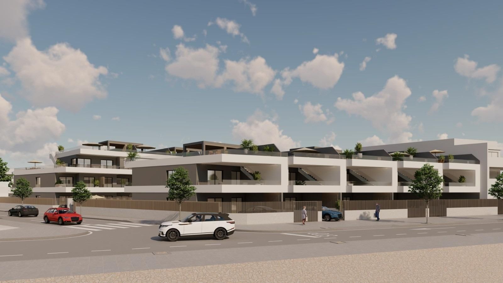 Lift and stairwell access in residential complex, Zona Pueblo, Pilar De La Horadada