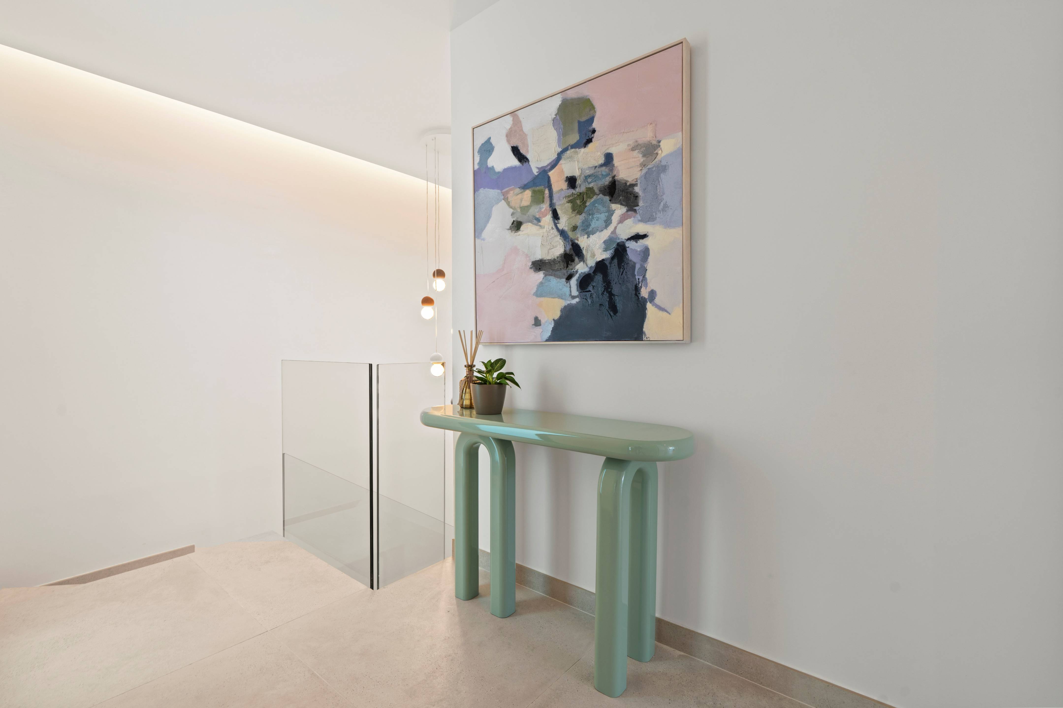 Kitchen and adjacent dining area, 4-bedroom new-build villa, Rincón de Loix
