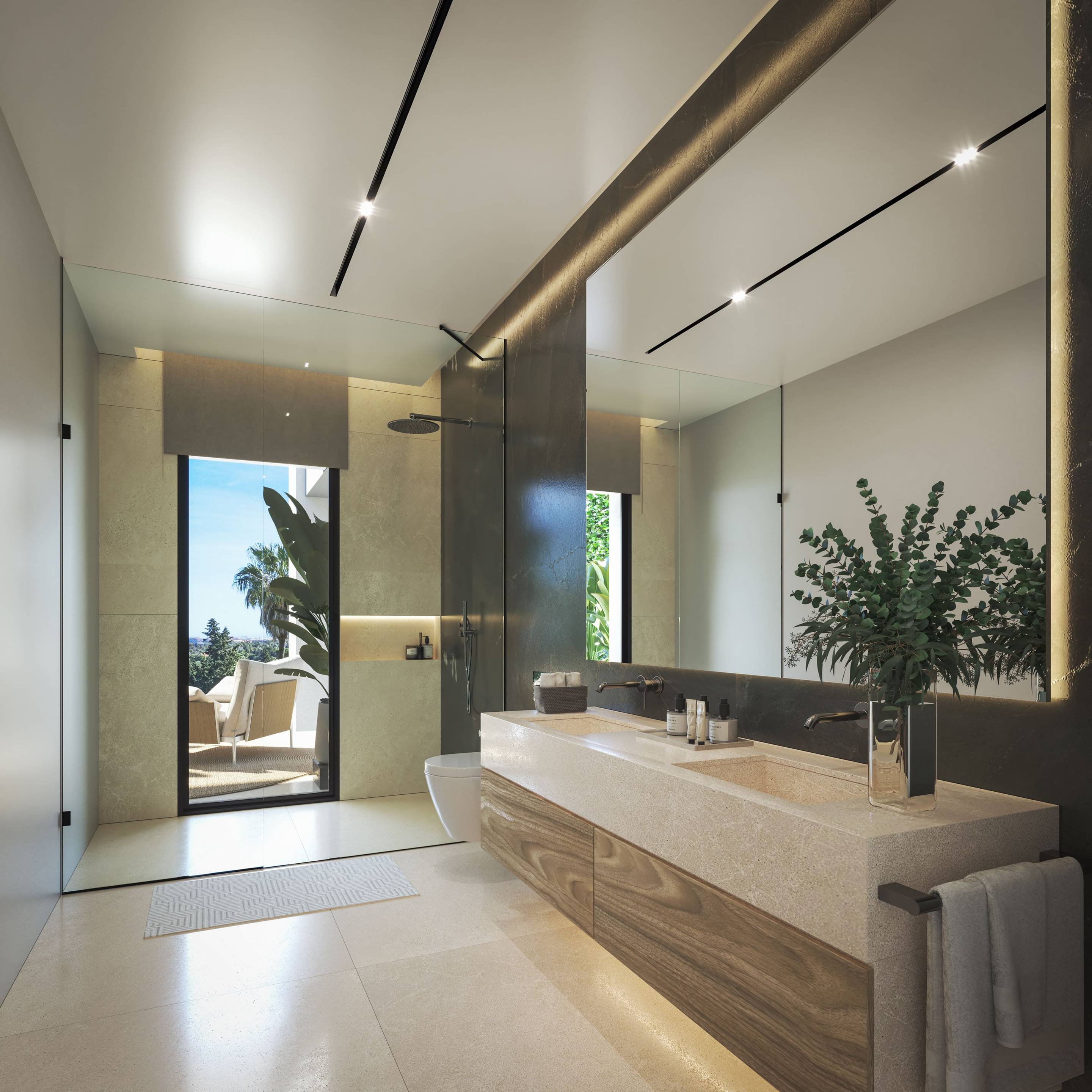 Third bedroom interior, 4-bedroom villa in Whater Gardens