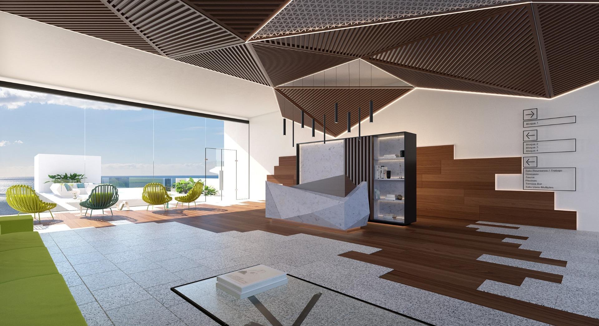 Second bathroom in 2-bedroom new-build apartment, Carvajal, Fuengirola