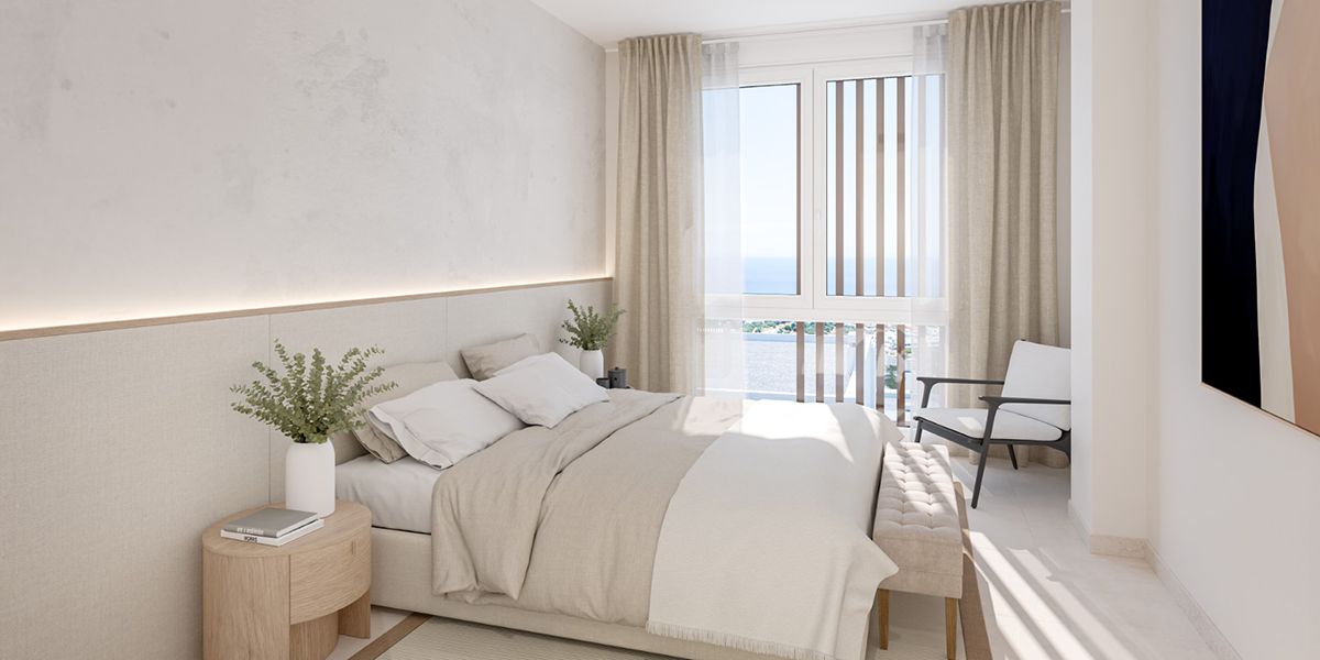 Second bathroom in 3-bedroom new-build apartment, La Cala de Mijas