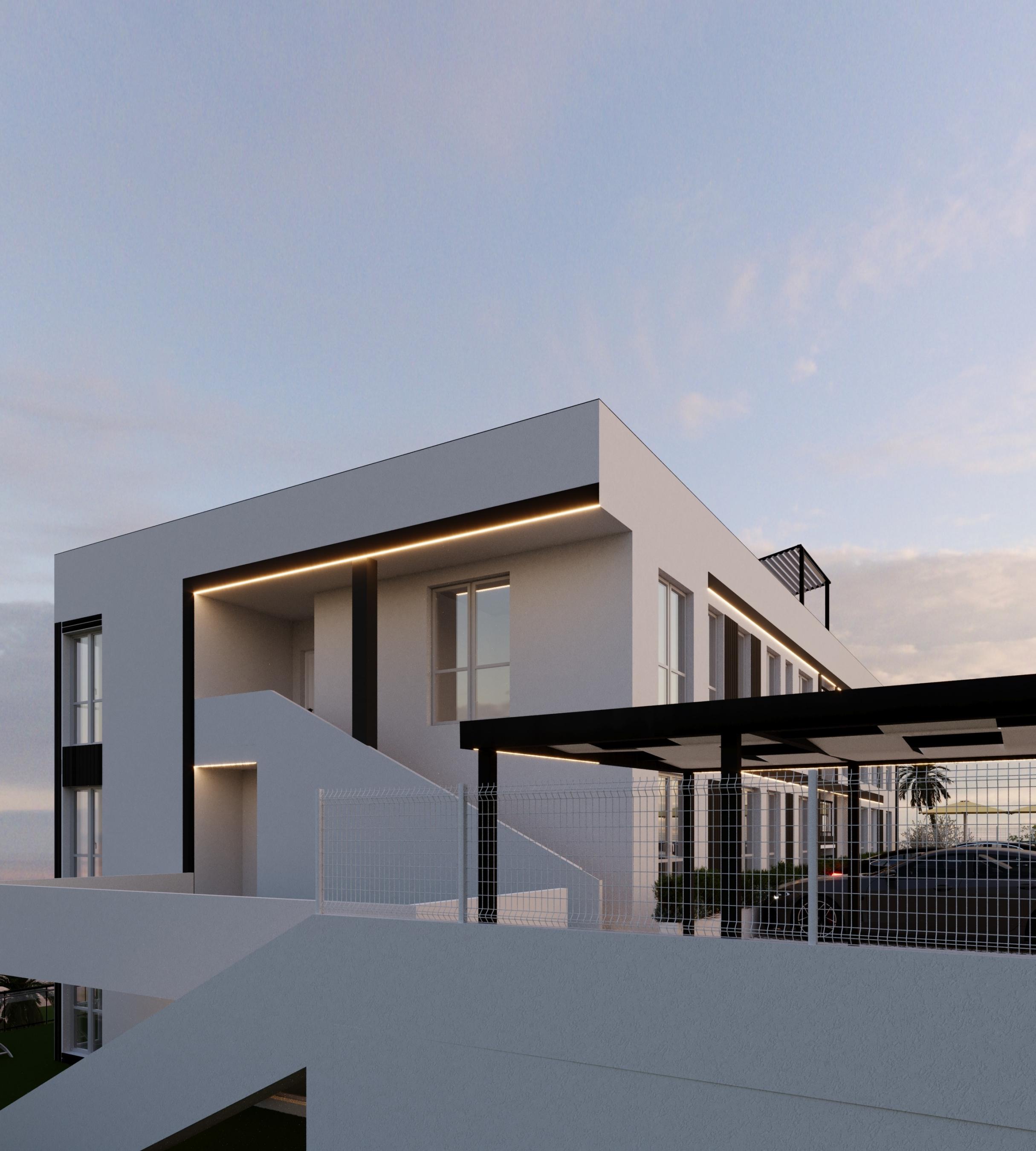 Entrance or hallway, 2-bedroom apartment, Golf Puig Campana, Finestrat