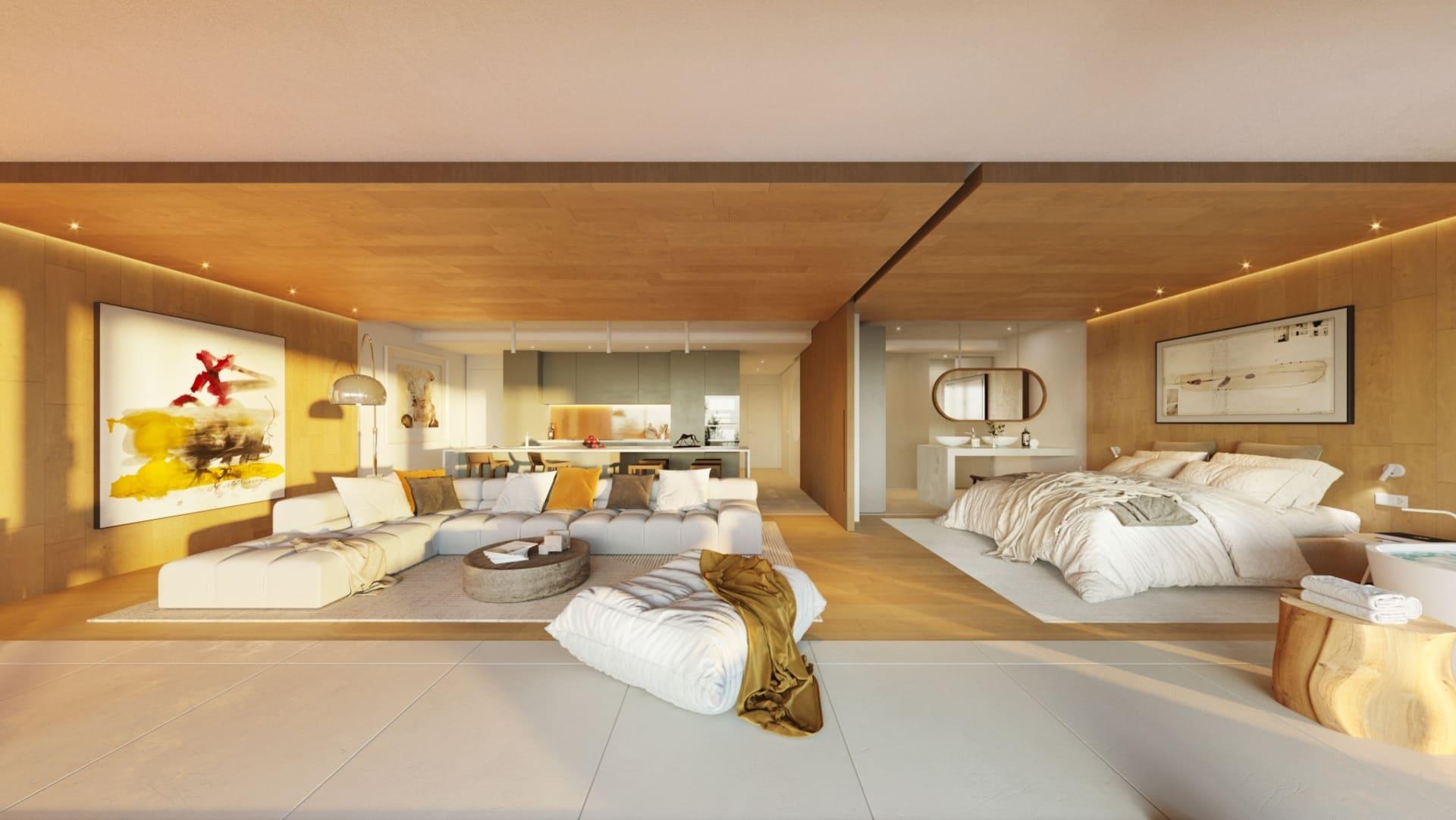 Additional interior room in 3-bedroom apartment, Reserva del Higuerón