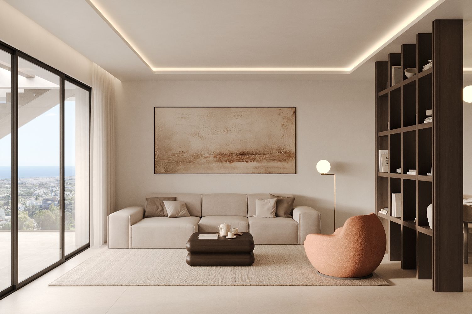 Bathroom fittings and tiling detail in new-build apartment, Nueva Milla De Oro