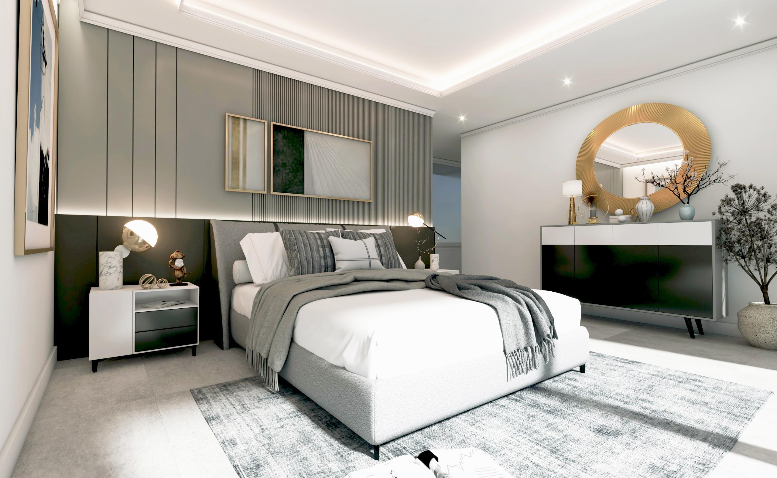 Fitted kitchen in 5-bedroom new-build villa, El Higuerón, Fuengirola