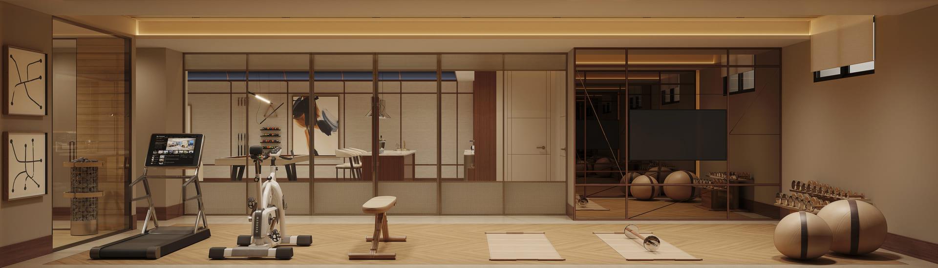 Double-height living space, new-build villa, Nueva Andalucía, Marbella