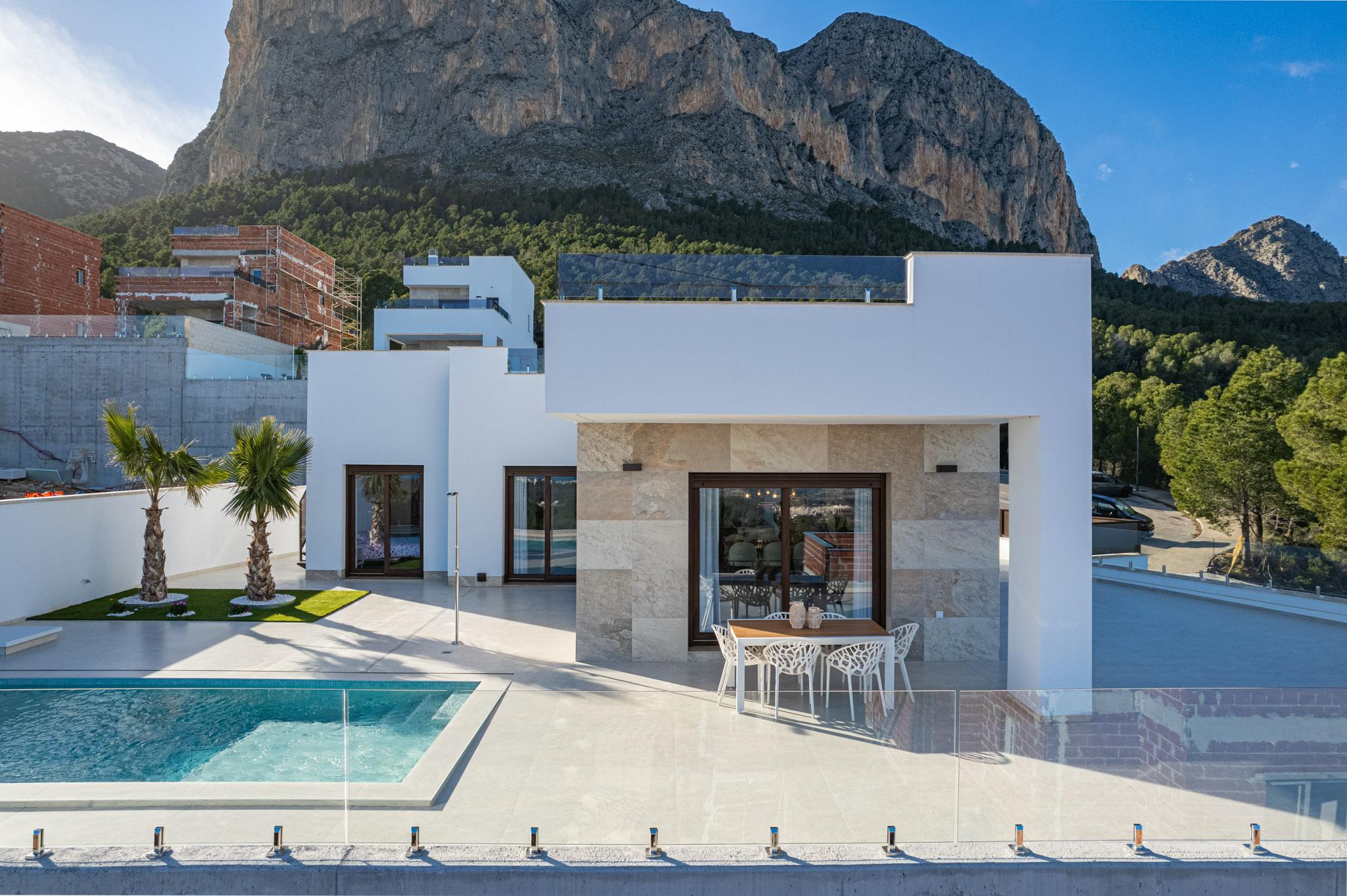 Second bedroom in 3-bedroom new-build villa, Pla de Cantal, Polop