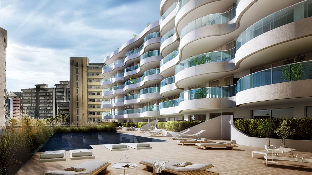 Double bedroom in 3-bedroom penthouse, Puerto Deportivo, Fuengirola