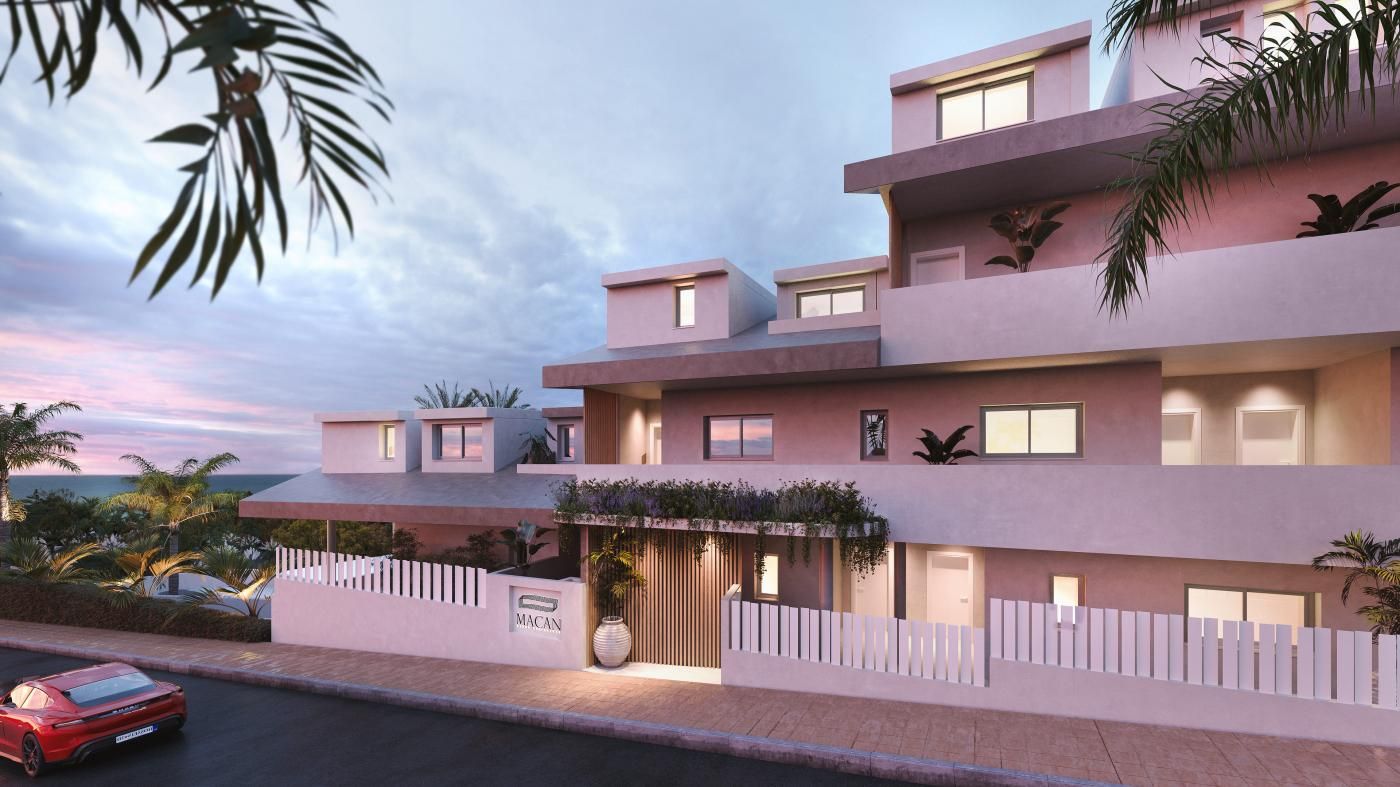 Entrance lobby in new-build development, 1ª Línea de Playa, Benalmádena