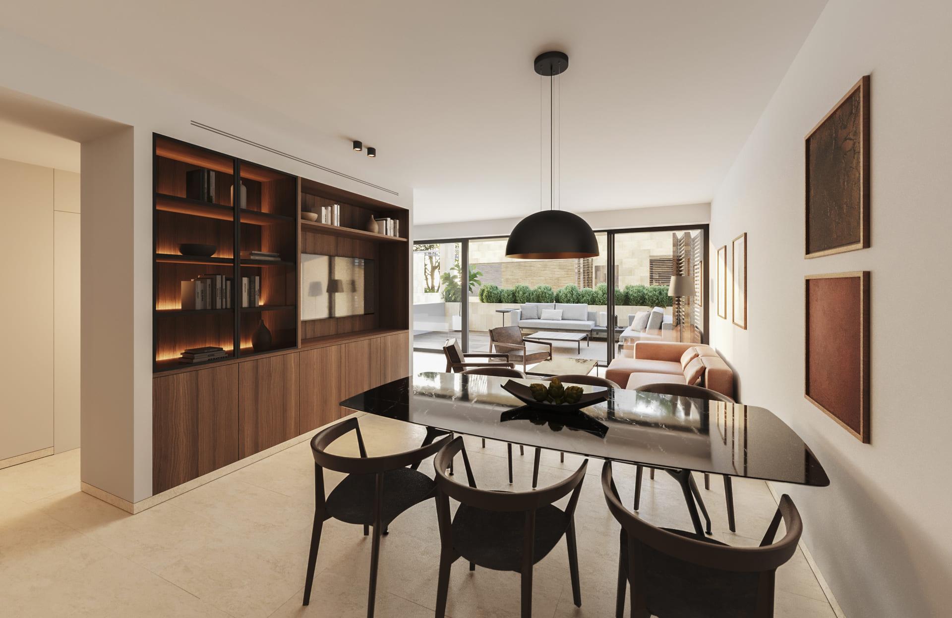 Bathroom in 2-bedroom new-build apartment, Nueva Milla De Oro, Estepona