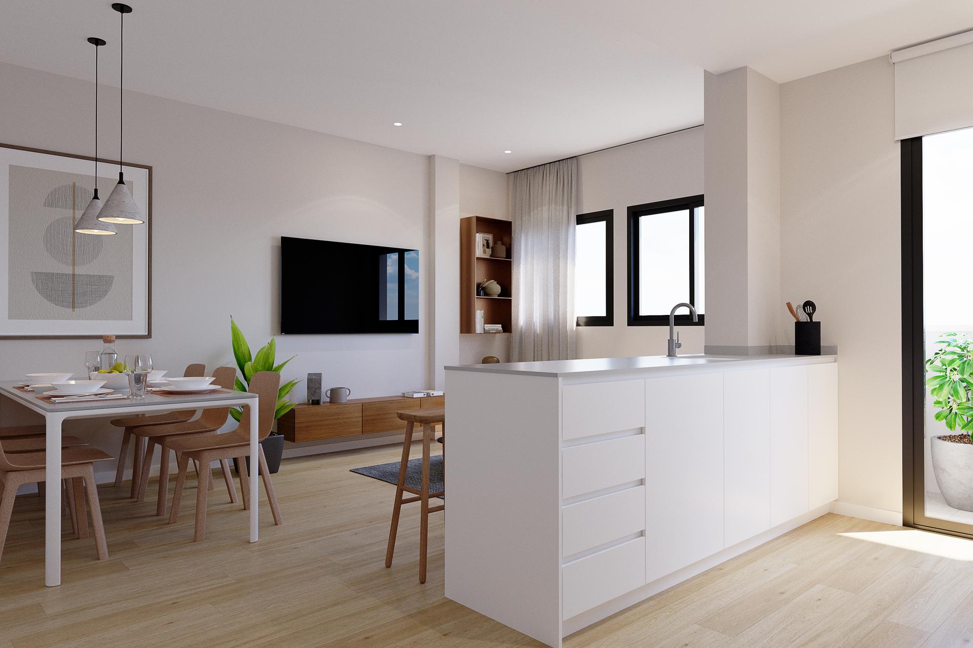 Master bedroom with wardrobe space