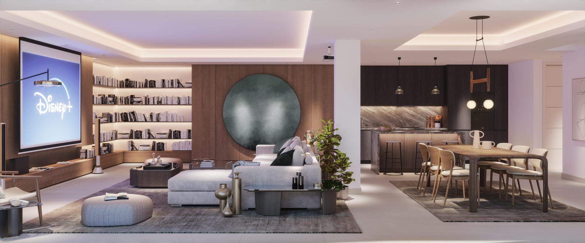 Fifth bedroom in 5-bedroom new-build villa, Hipodromo, Mijas