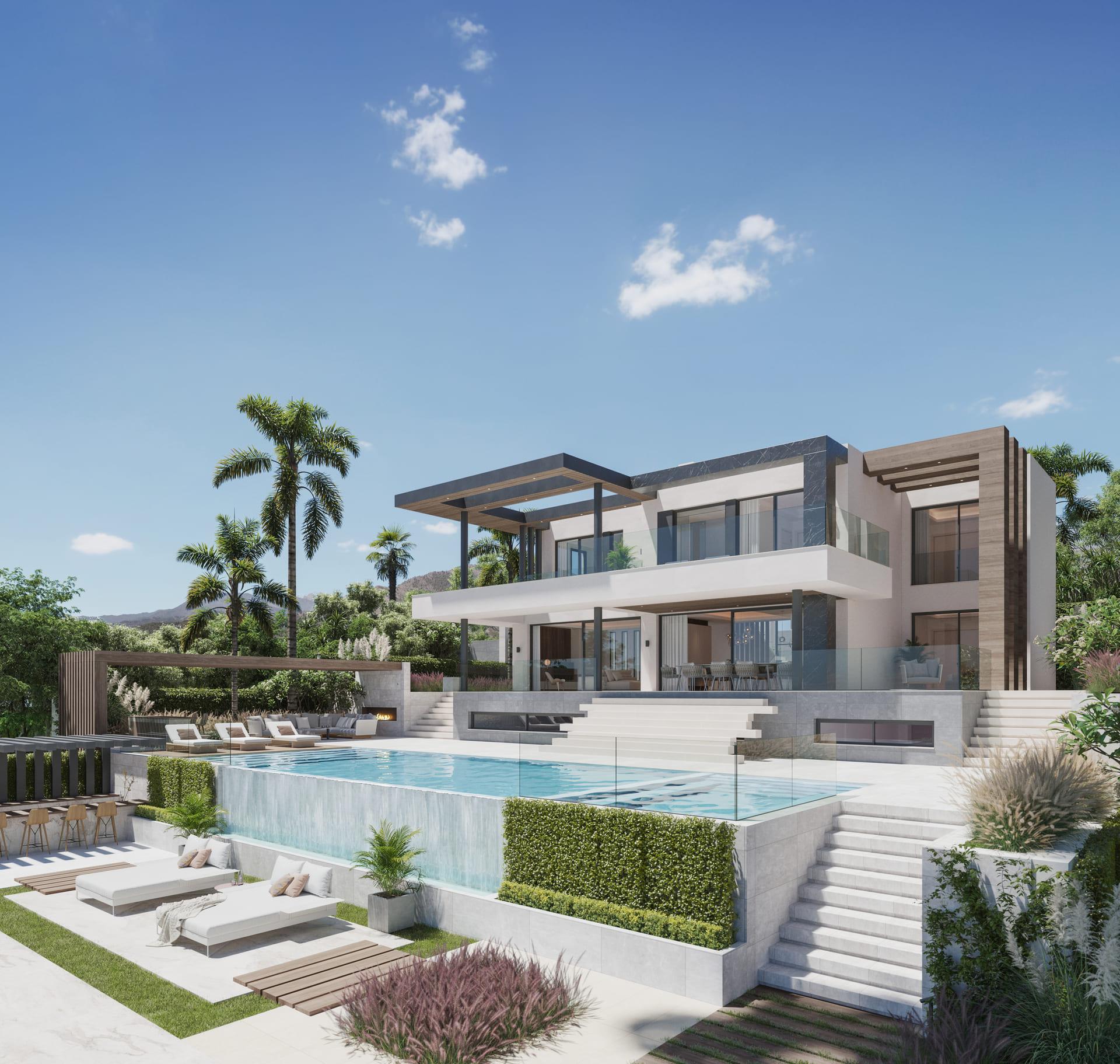 Third bathroom in 5-bedroom new-build villa, Hipodromo, Mijas