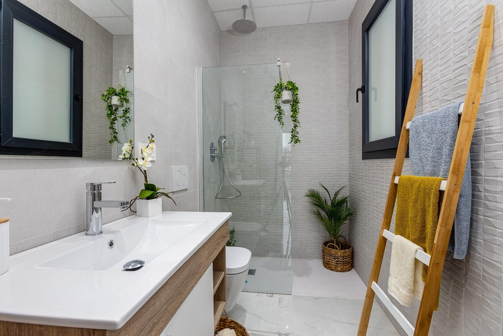 Third bedroom interior in new-build villa, Lo Marabú, Rojales