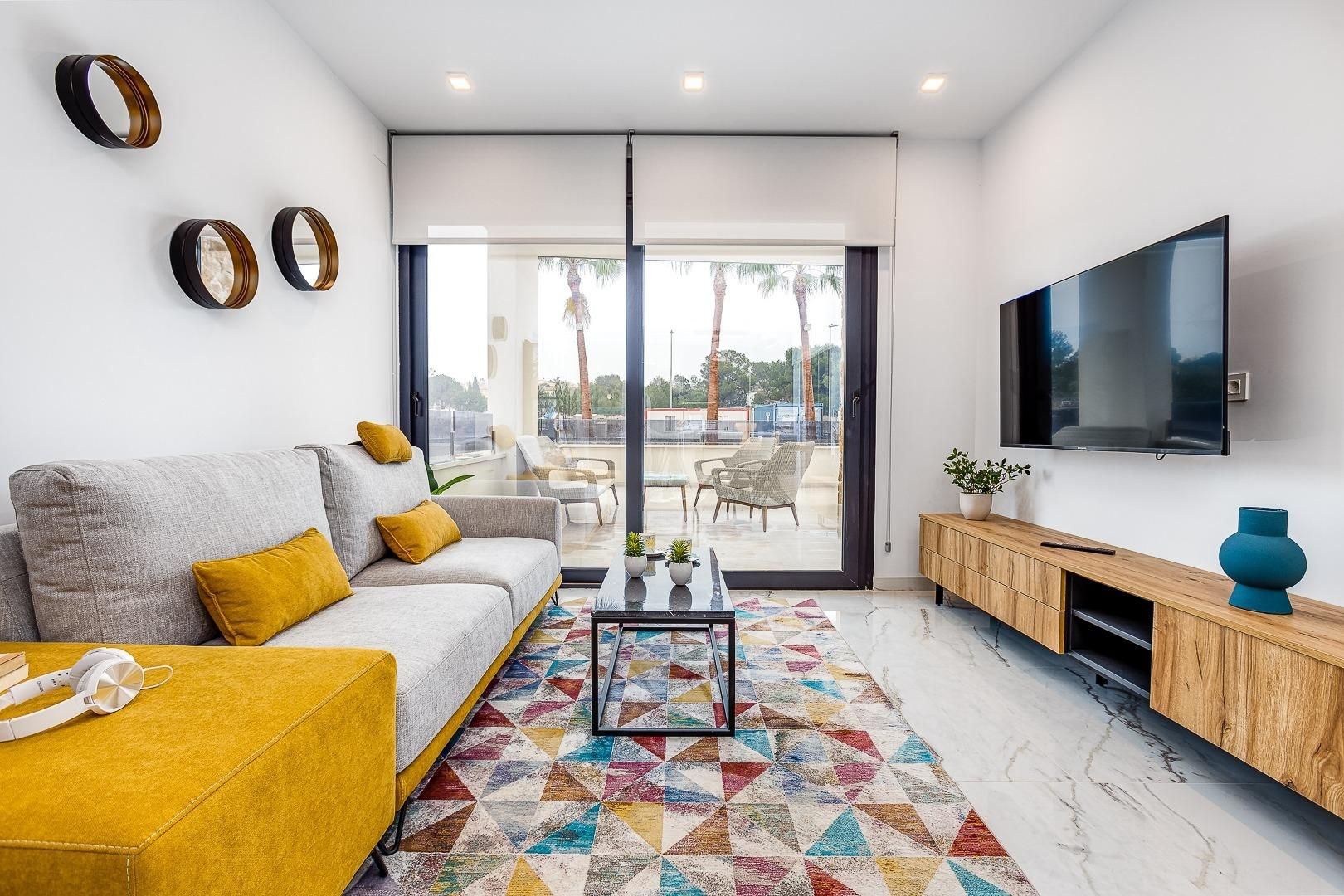 Upper floor landing and bedroom access, 4-bedroom villa Lo Marabú