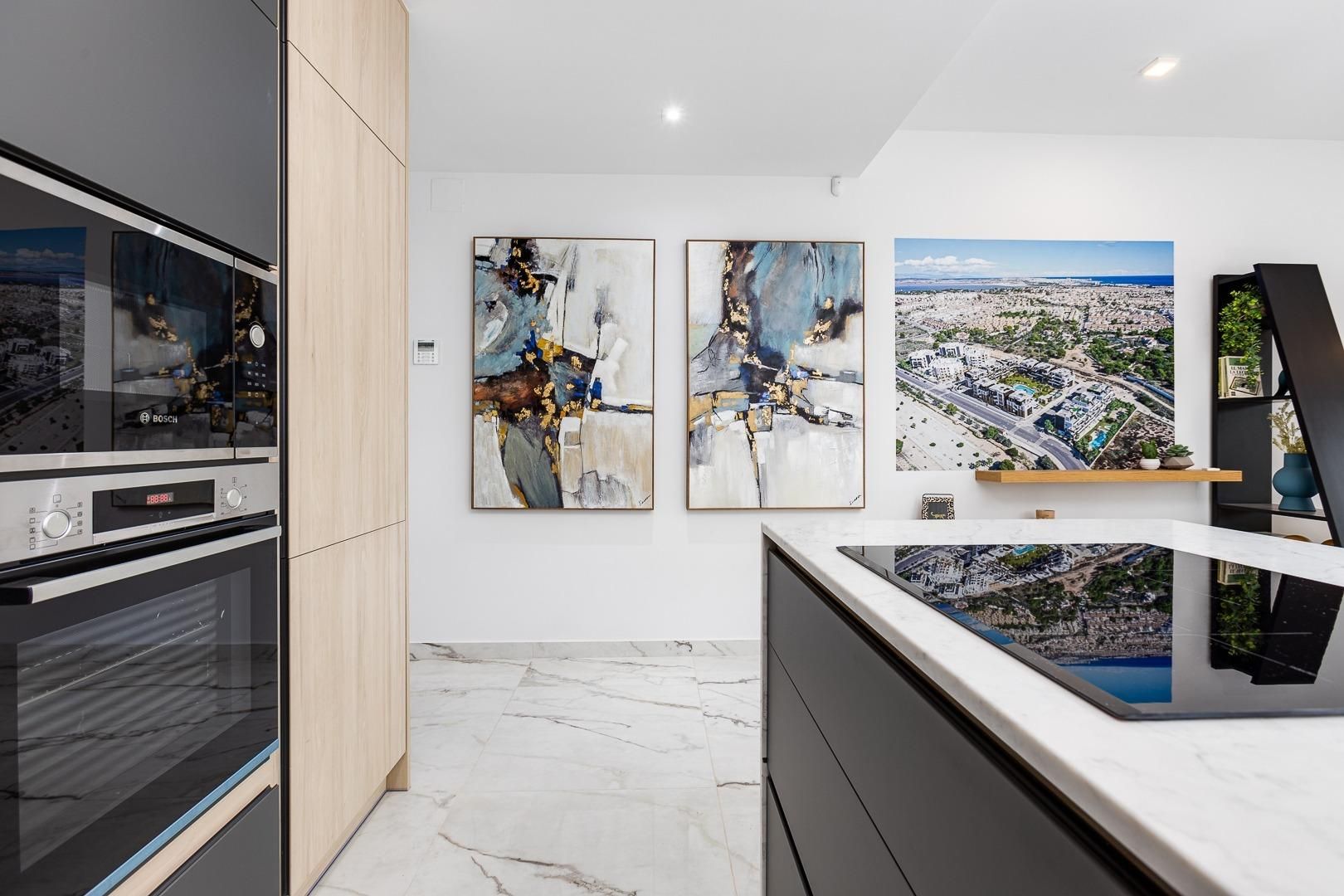 Development render or show-home interior, new-build villa Lo Marabú