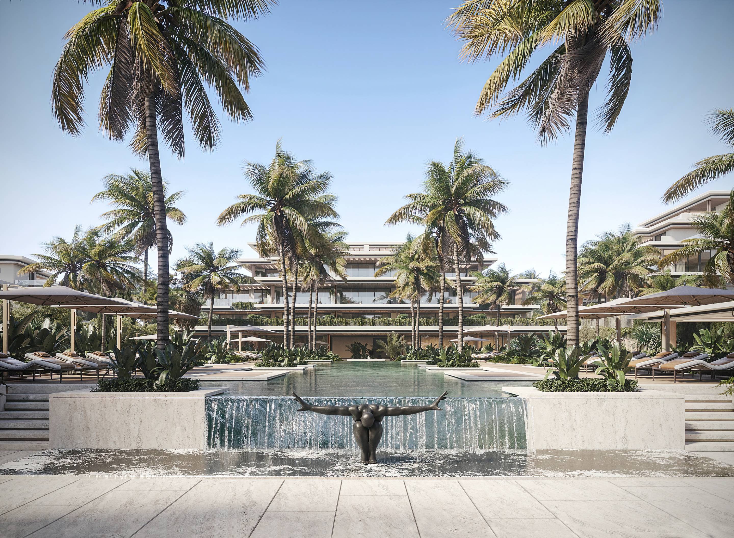 Bathroom with walk-in shower in new-build apartment, Whater Gardens, Estepona