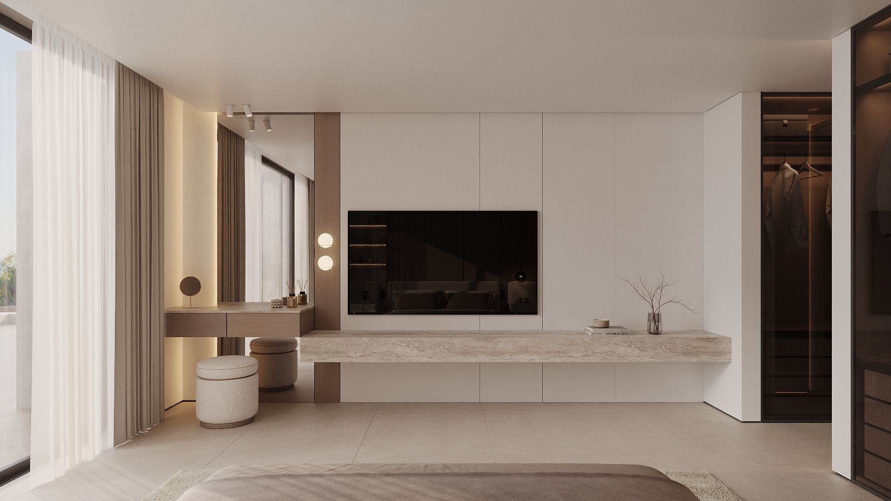 Developer floor plan showing penthouse layout, Nueva Milla De Oro, Estepona