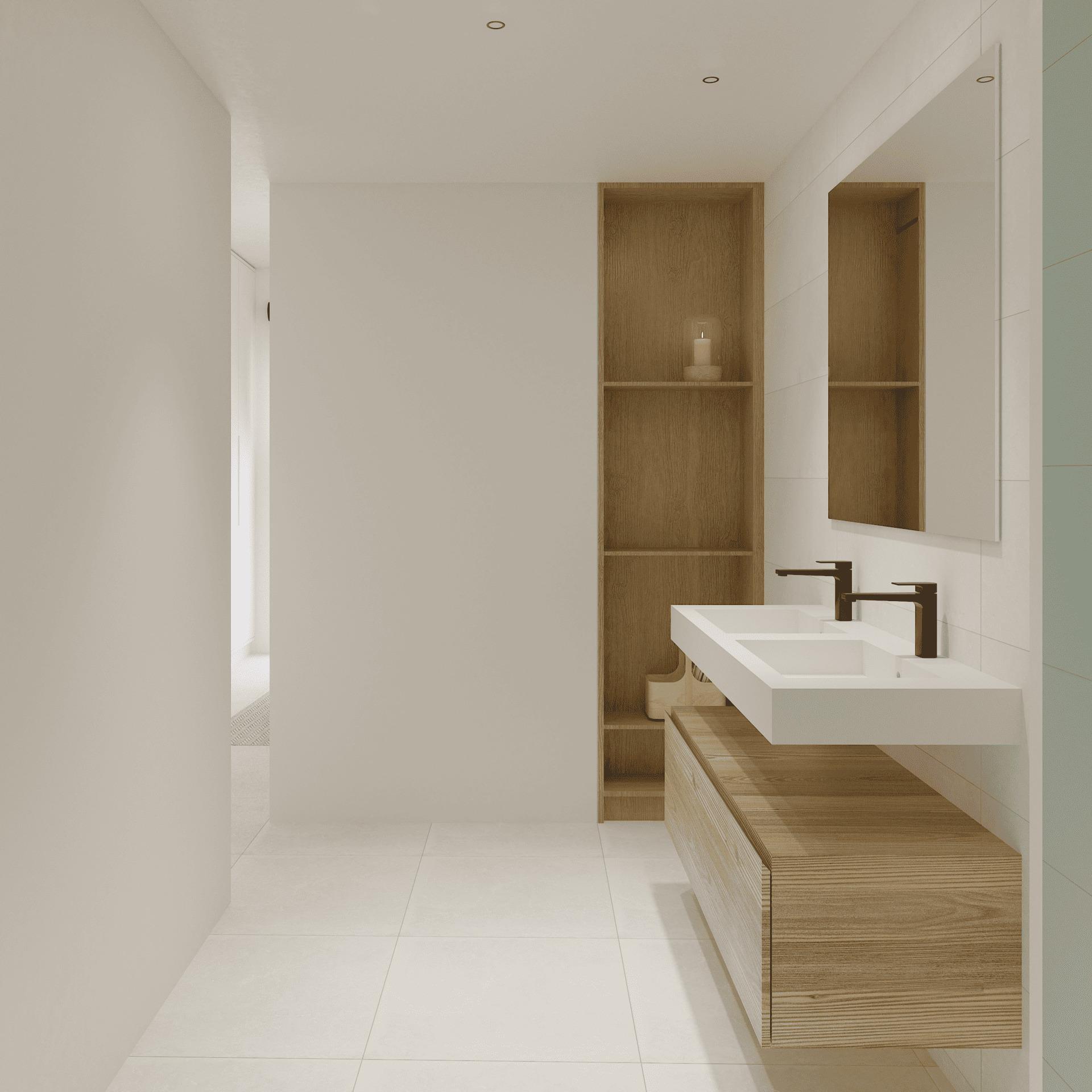 Second bathroom in new-build ground-floor bungalow, Torre la Mata, Torrevieja