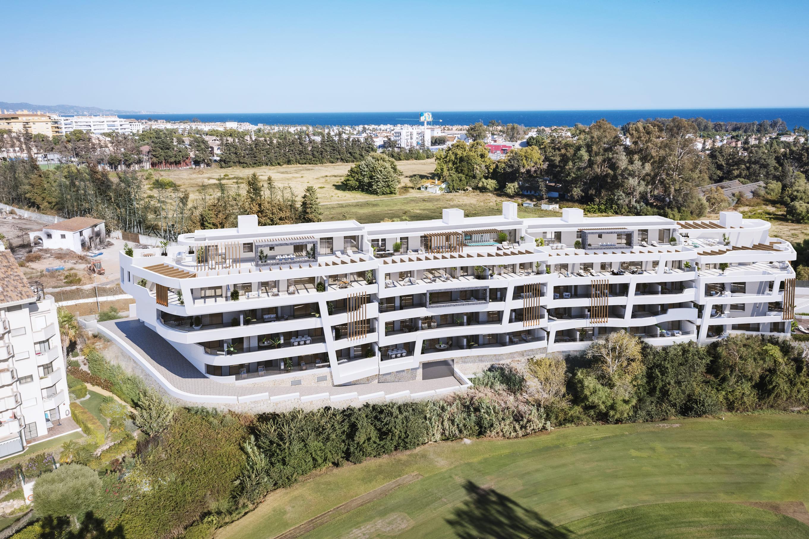 Third bedroom in top-floor new-build penthouse, Guadalmina Alta, Marbella