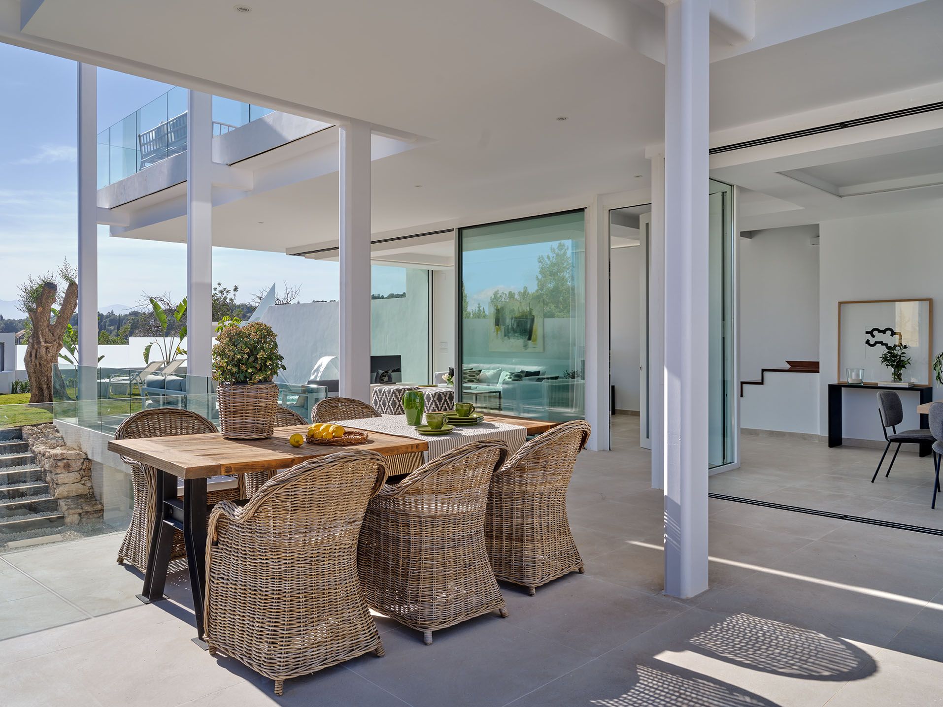 Floor plan of 4-bedroom new-build townhouse, Valdeolletas, Marbella