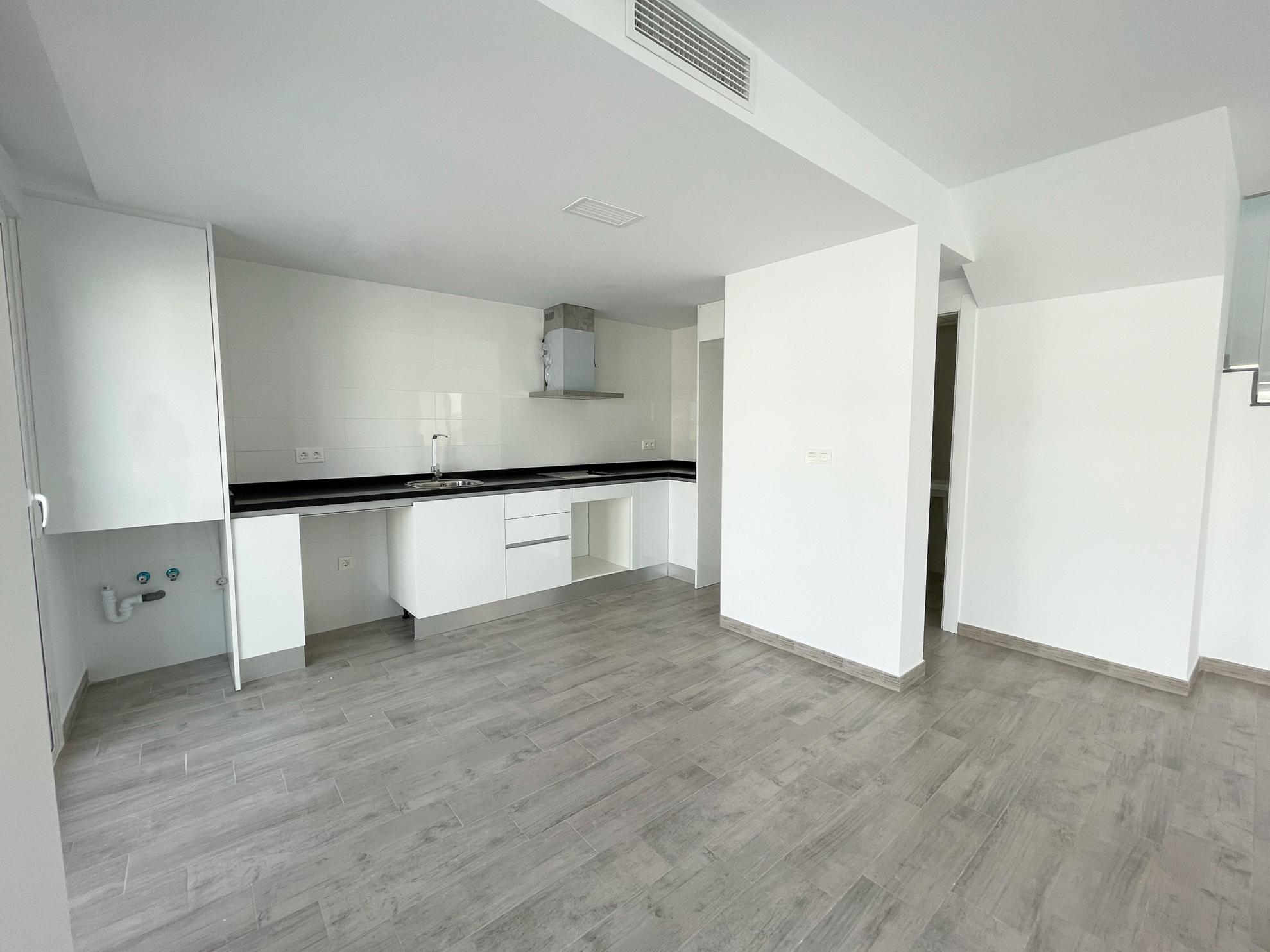 Solarium on upper level of new-build townhouse, Monte y Mar, Gran Alacant