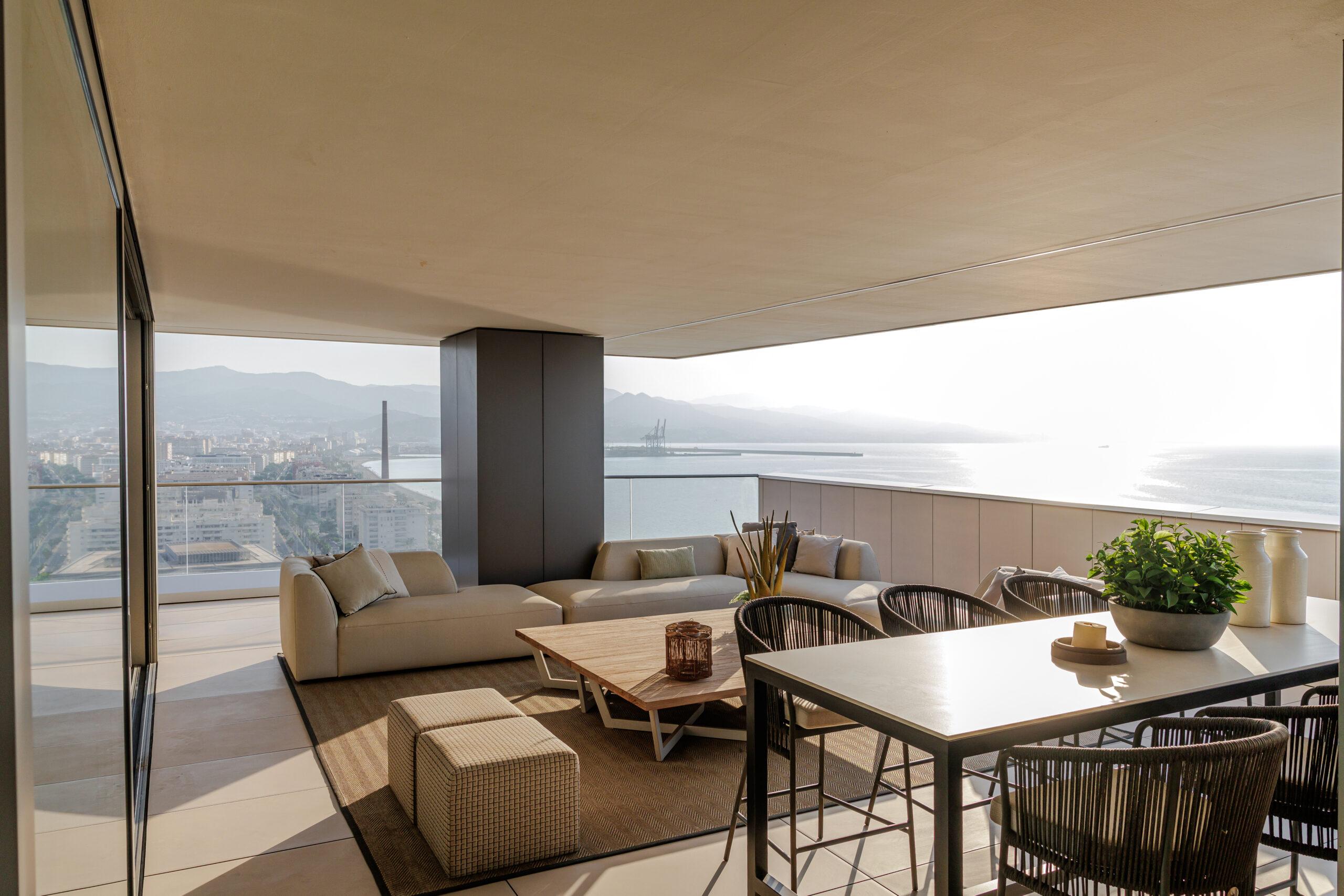 Home automation control panel in new-build apartment, Paseo Marítimo Oeste-Pacífico, Málaga