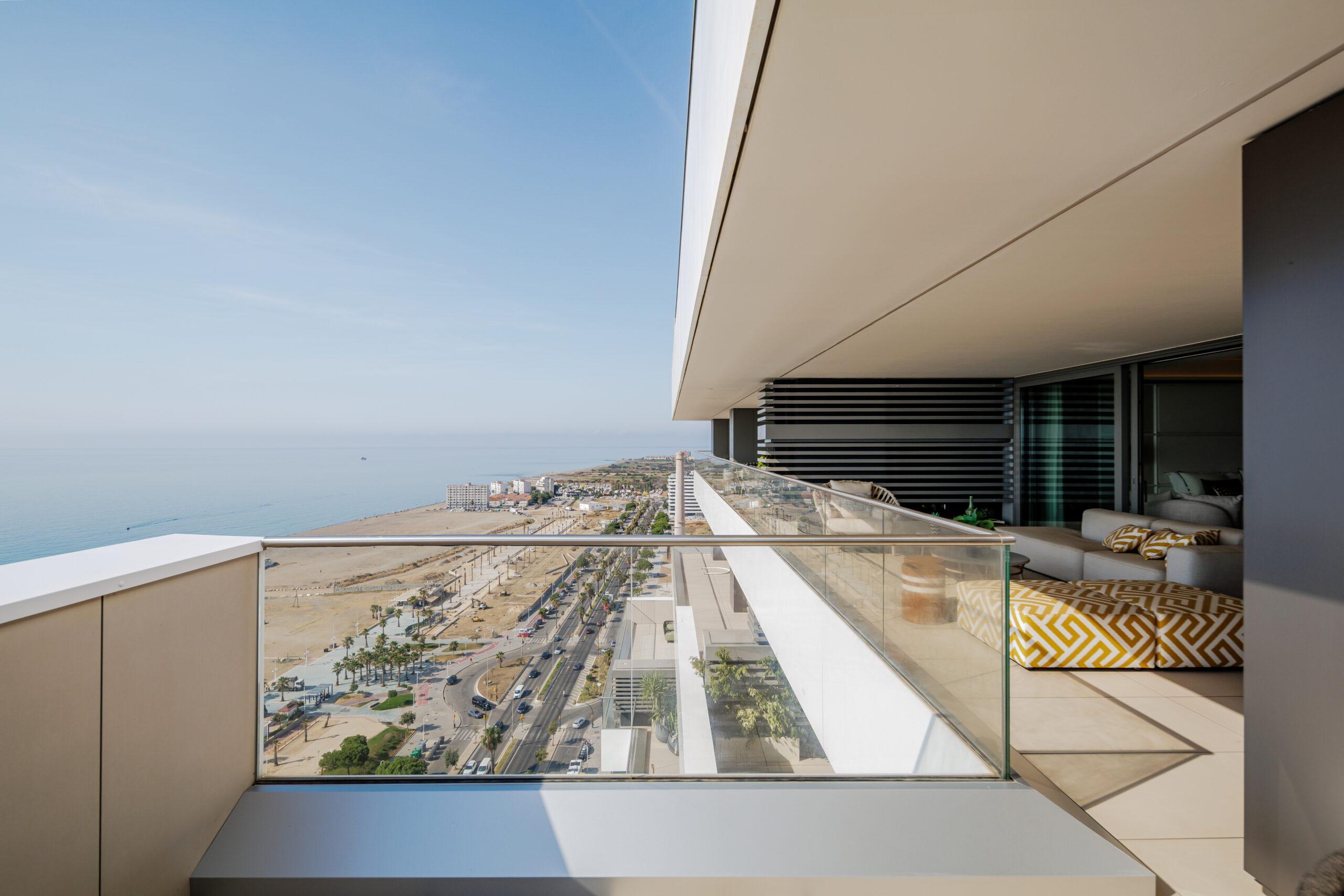 Air conditioning unit in new-build apartment, Paseo Marítimo Oeste-Pacífico, Málaga