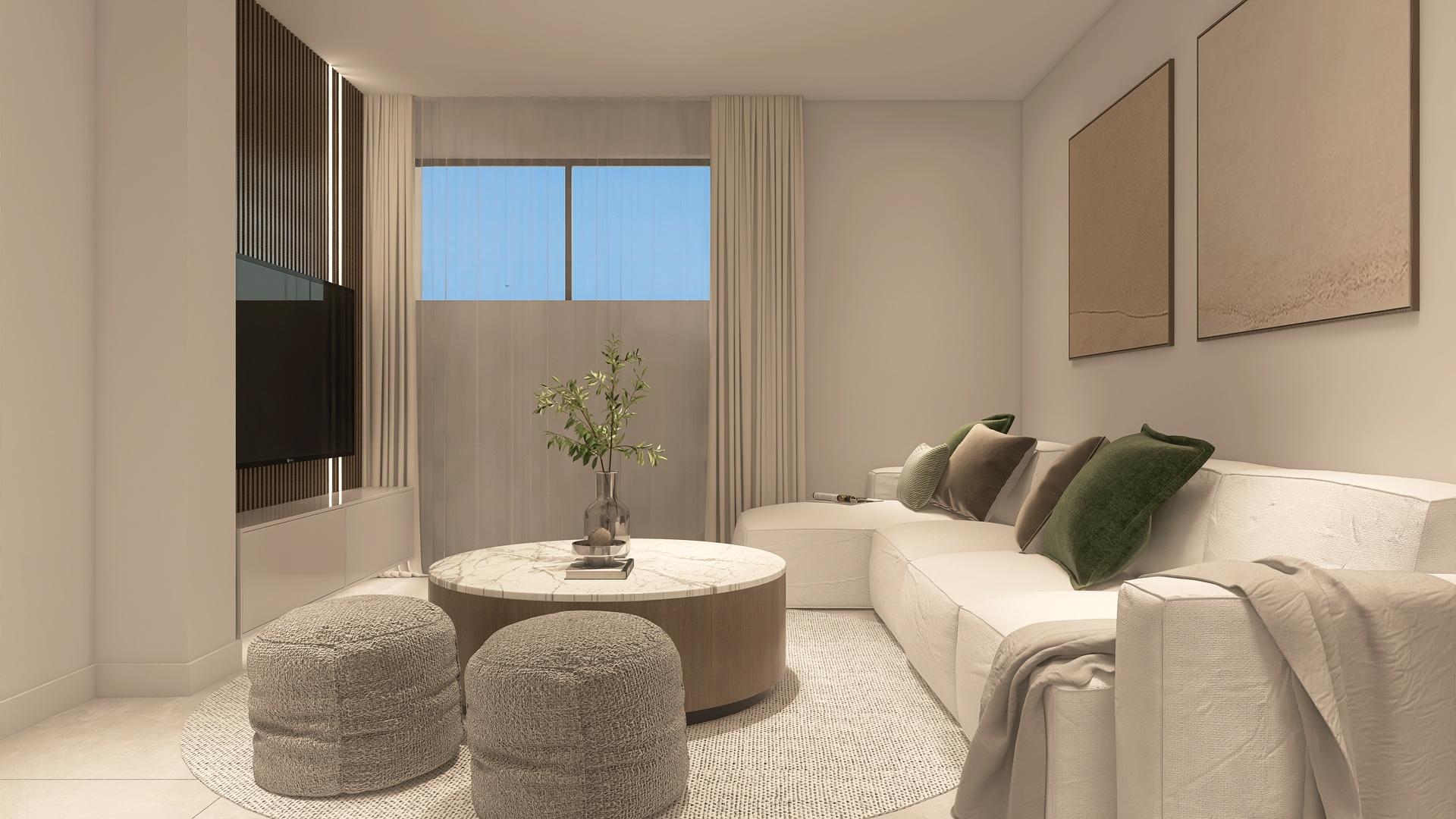 Third bedroom in new-build townhouse, La Cala Golf